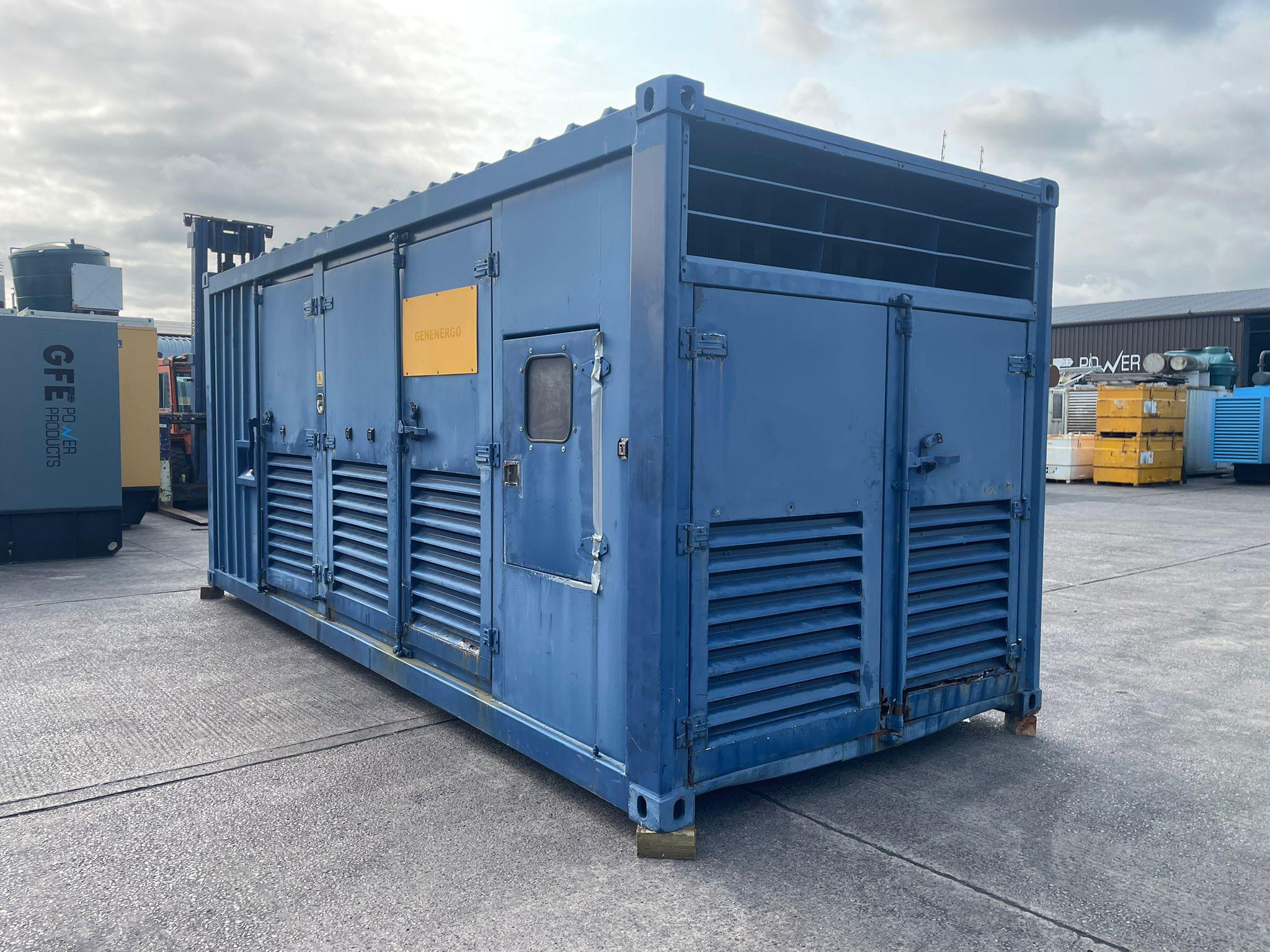 1100kVA Genenergo Cummins used generator