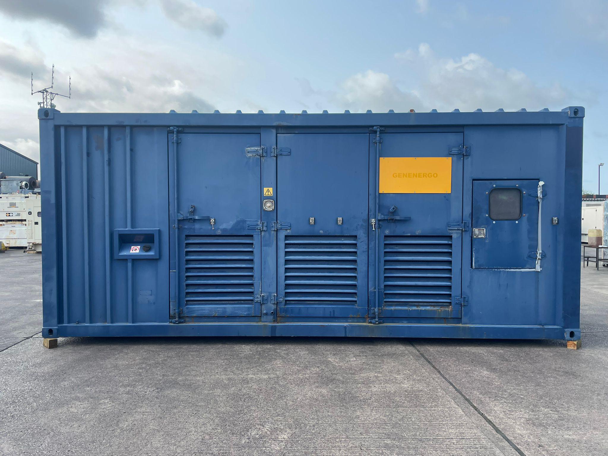 1100kVA Genenergo Cummins used generator