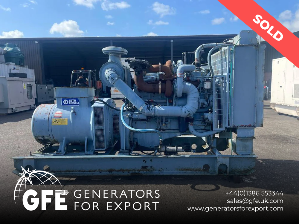 345kVA Auto Diesels Cummins used generator