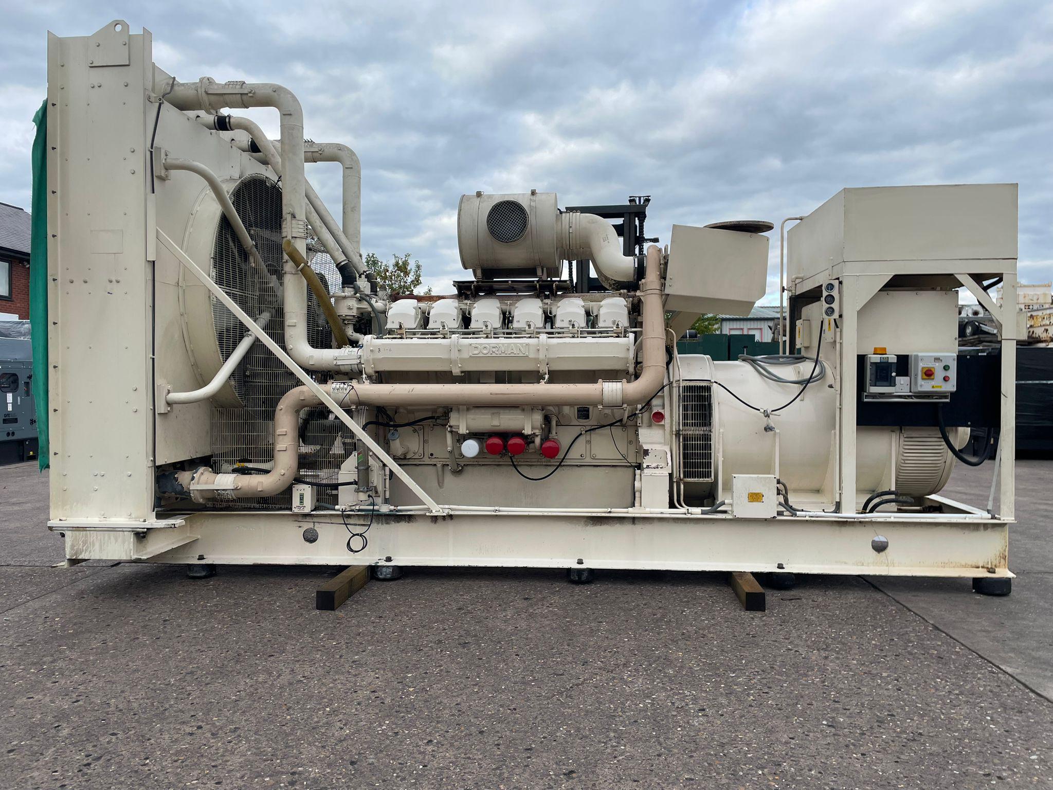 1665kVA Dawson Keith Dorman used generator