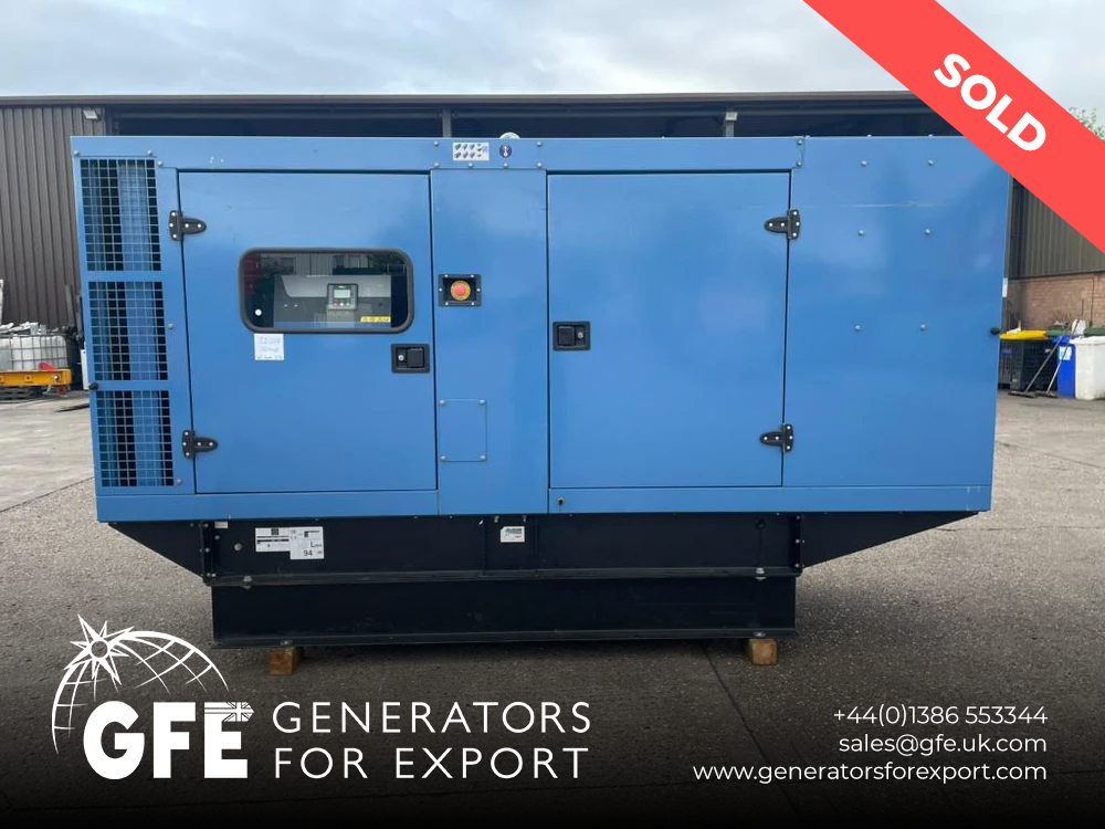 165kVA SDMO John Deere used generator
