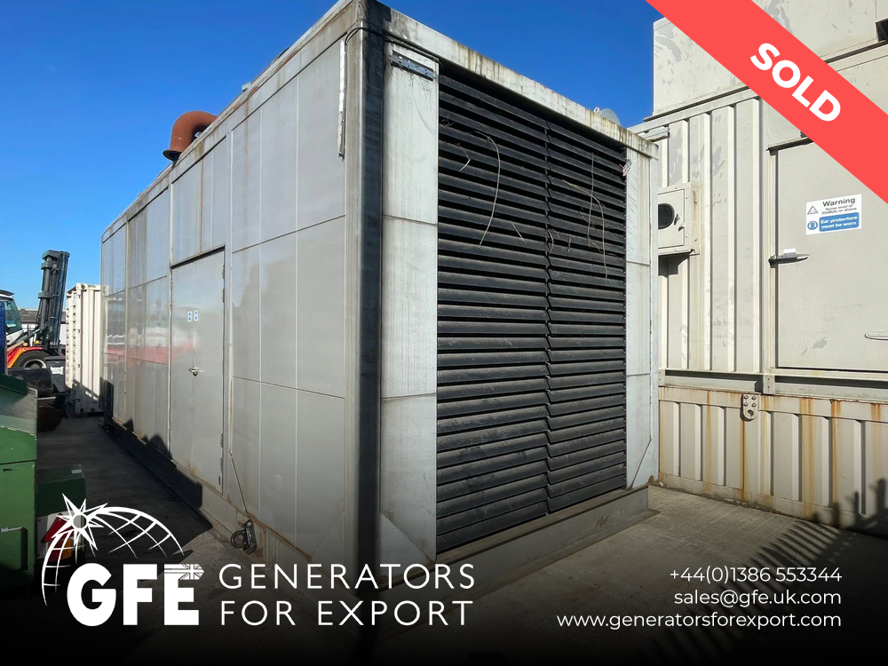 1675kVA CPG Cummins used generator