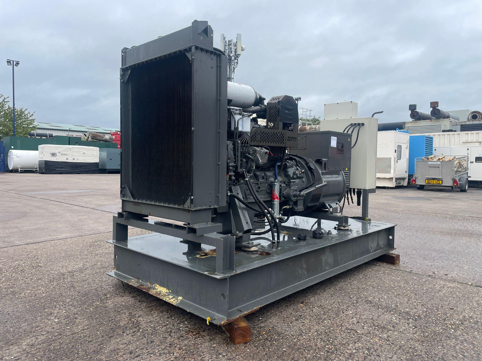 165kVA Swan Volvo used generator