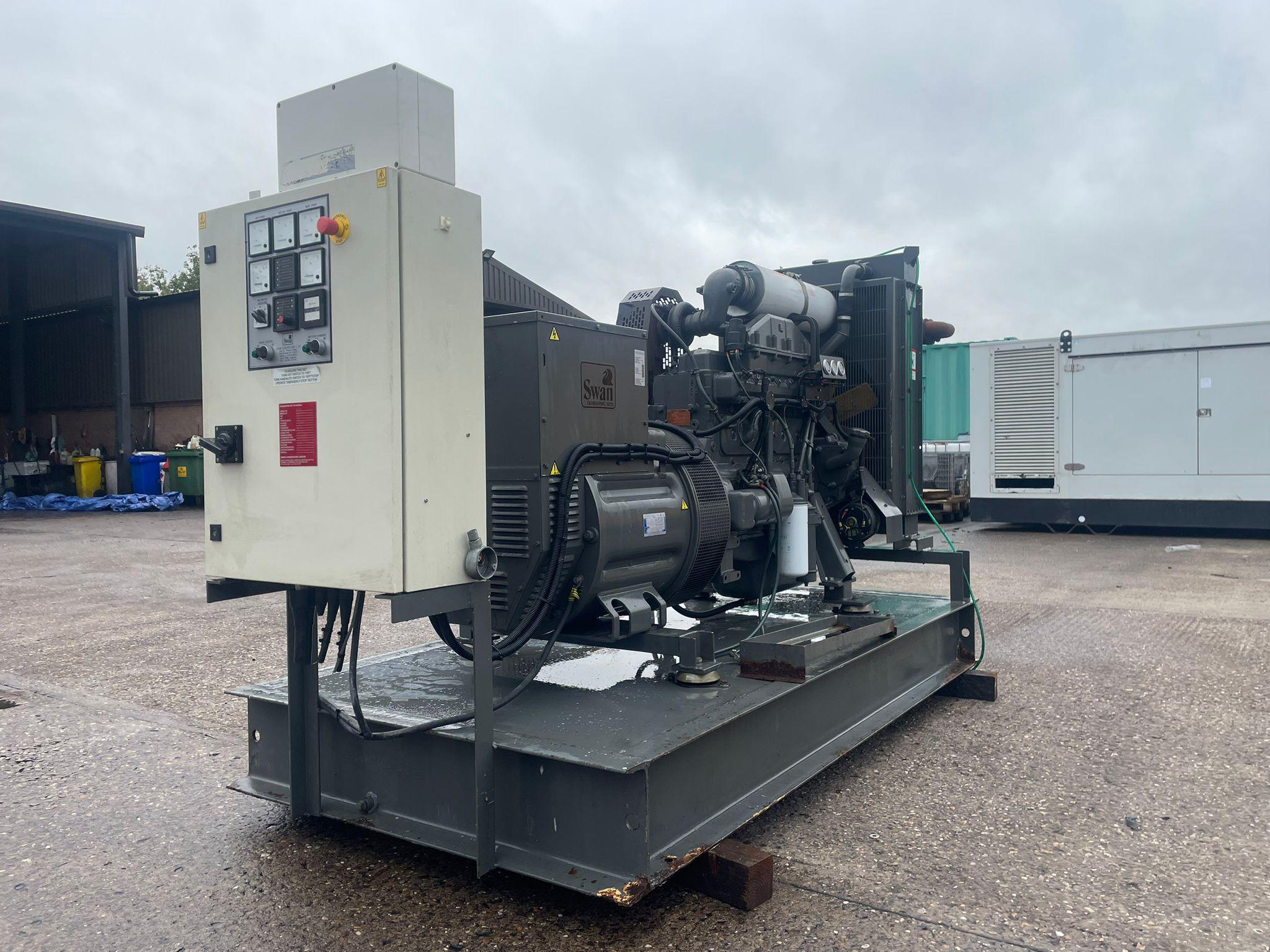 165kVA Swan Volvo used generator