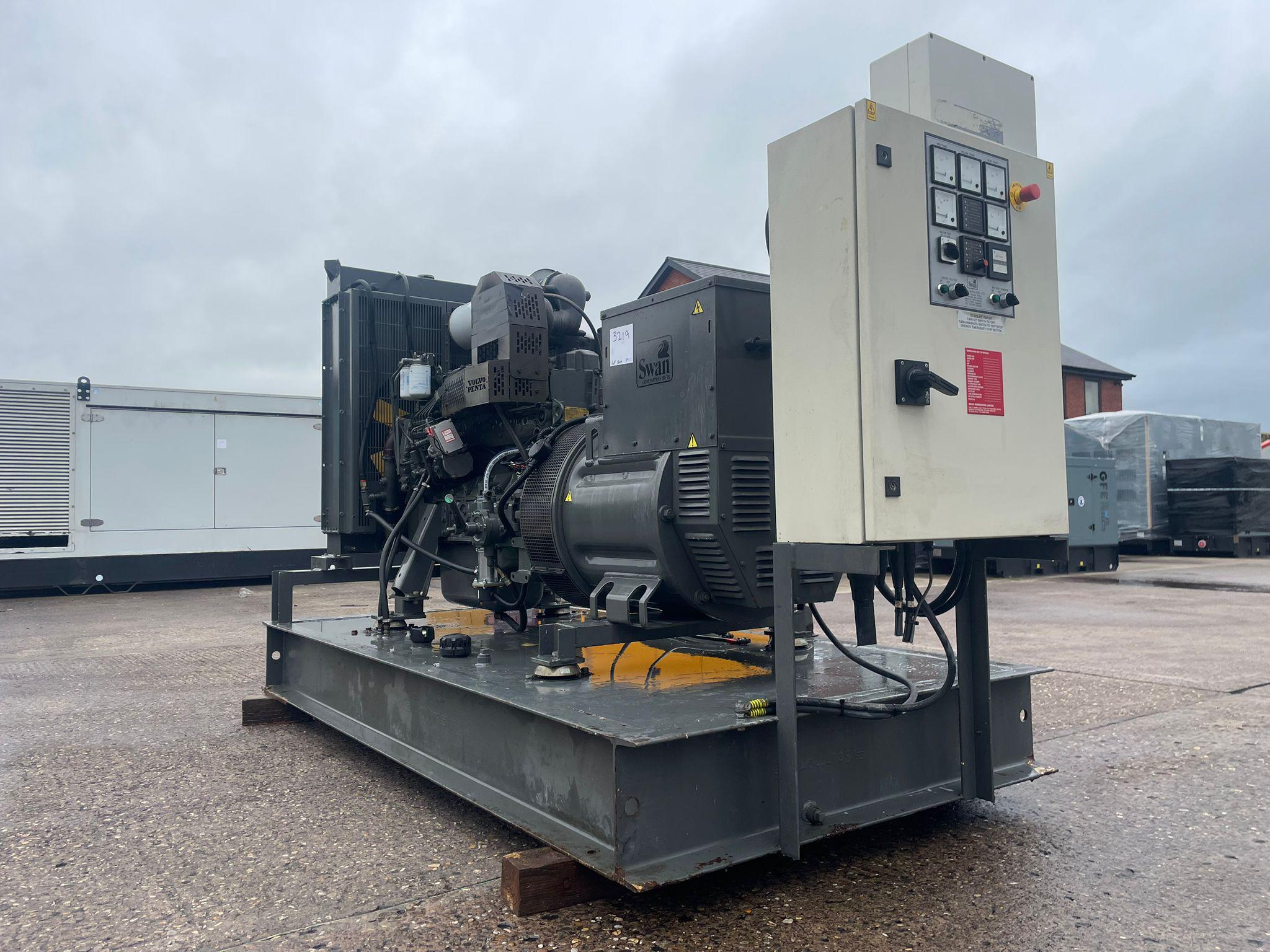 165kVA Swan Volvo used generator
