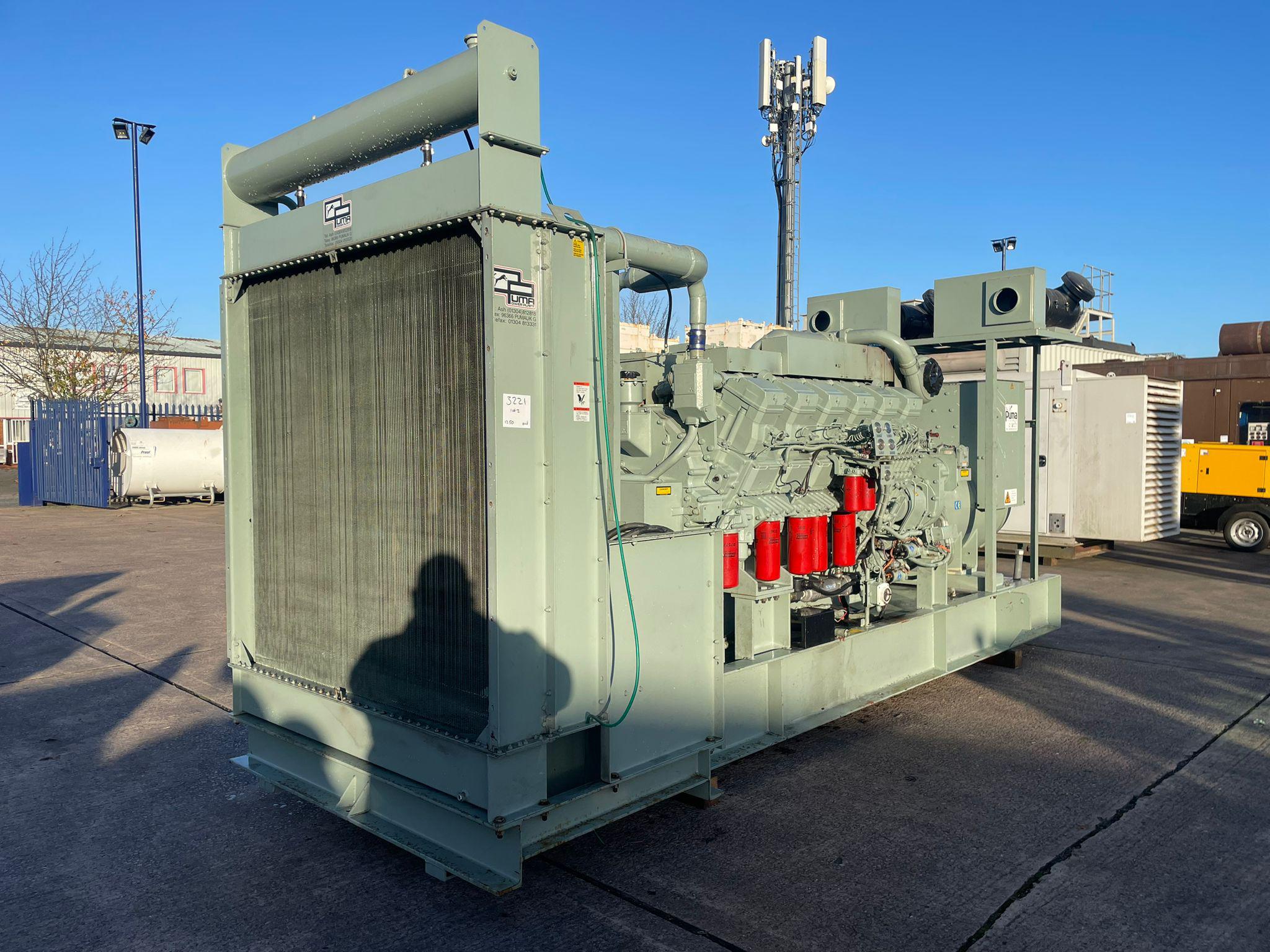 1375kVA Puma Mitsubishi used generator (Set 1)