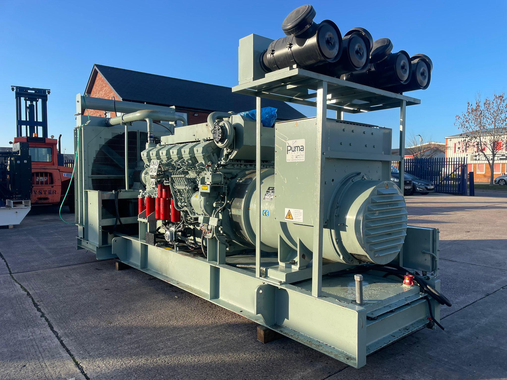 1375kVA Puma Mitsubishi used generator (Set 1)