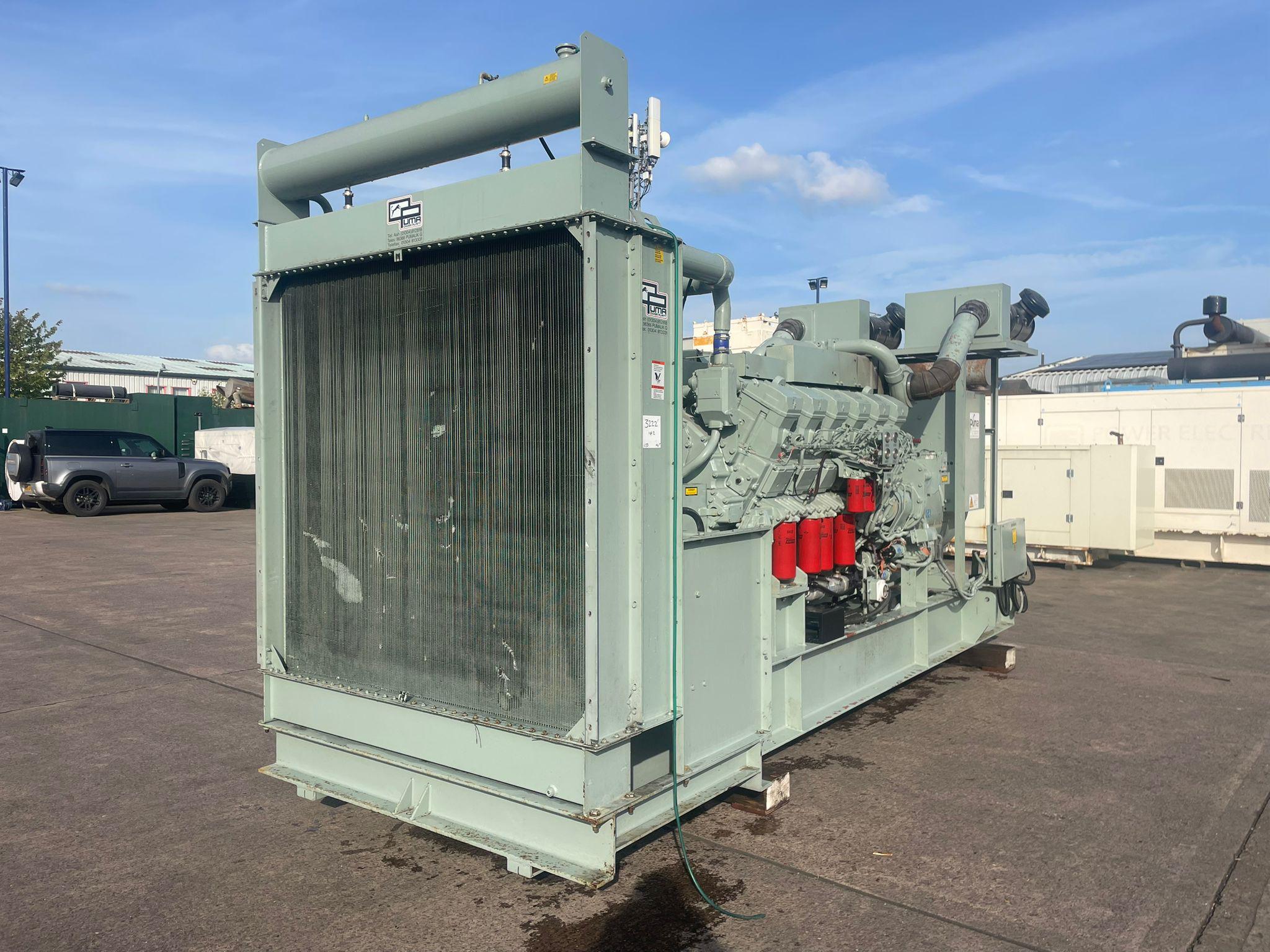 1375kVA Puma Mitsubishi used generator