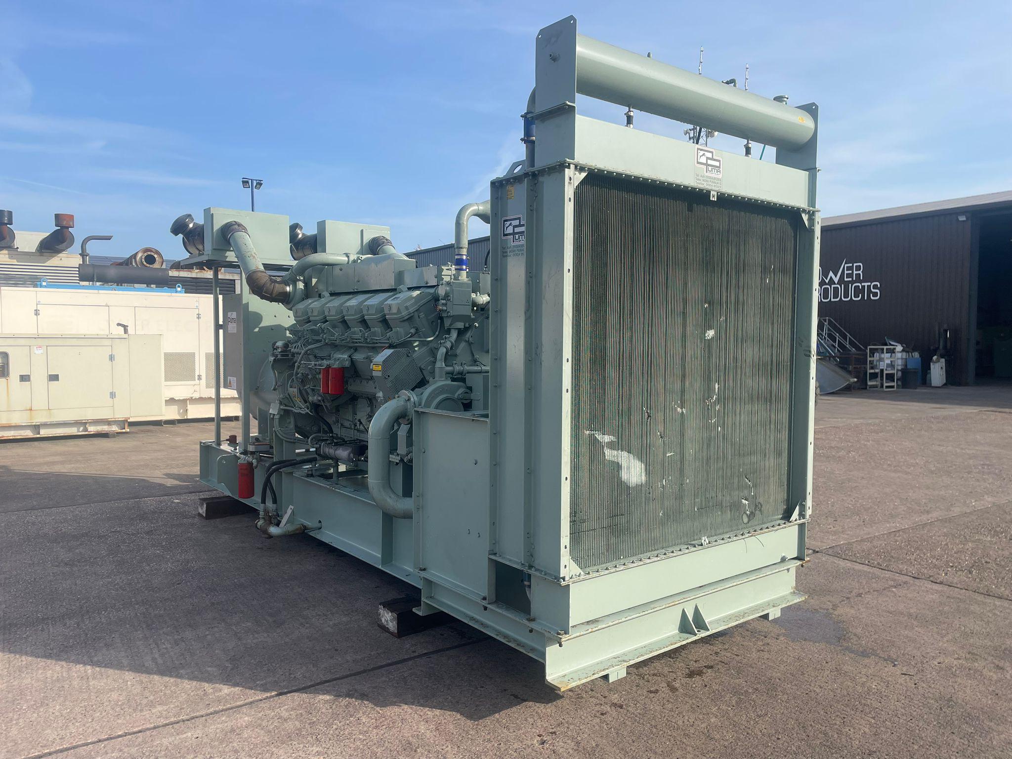 1375kVA Puma Mitsubishi used generator