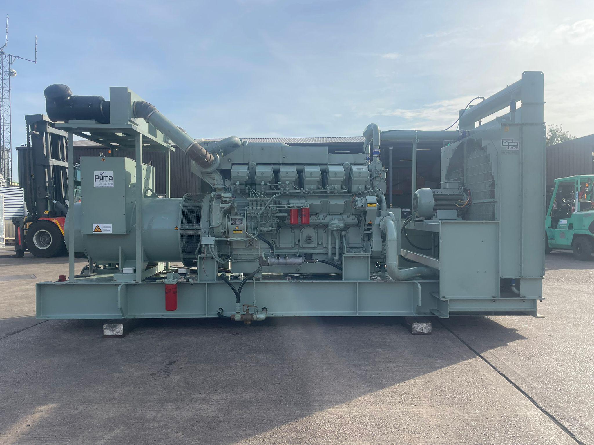 1375kVA Puma Mitsubishi used generator