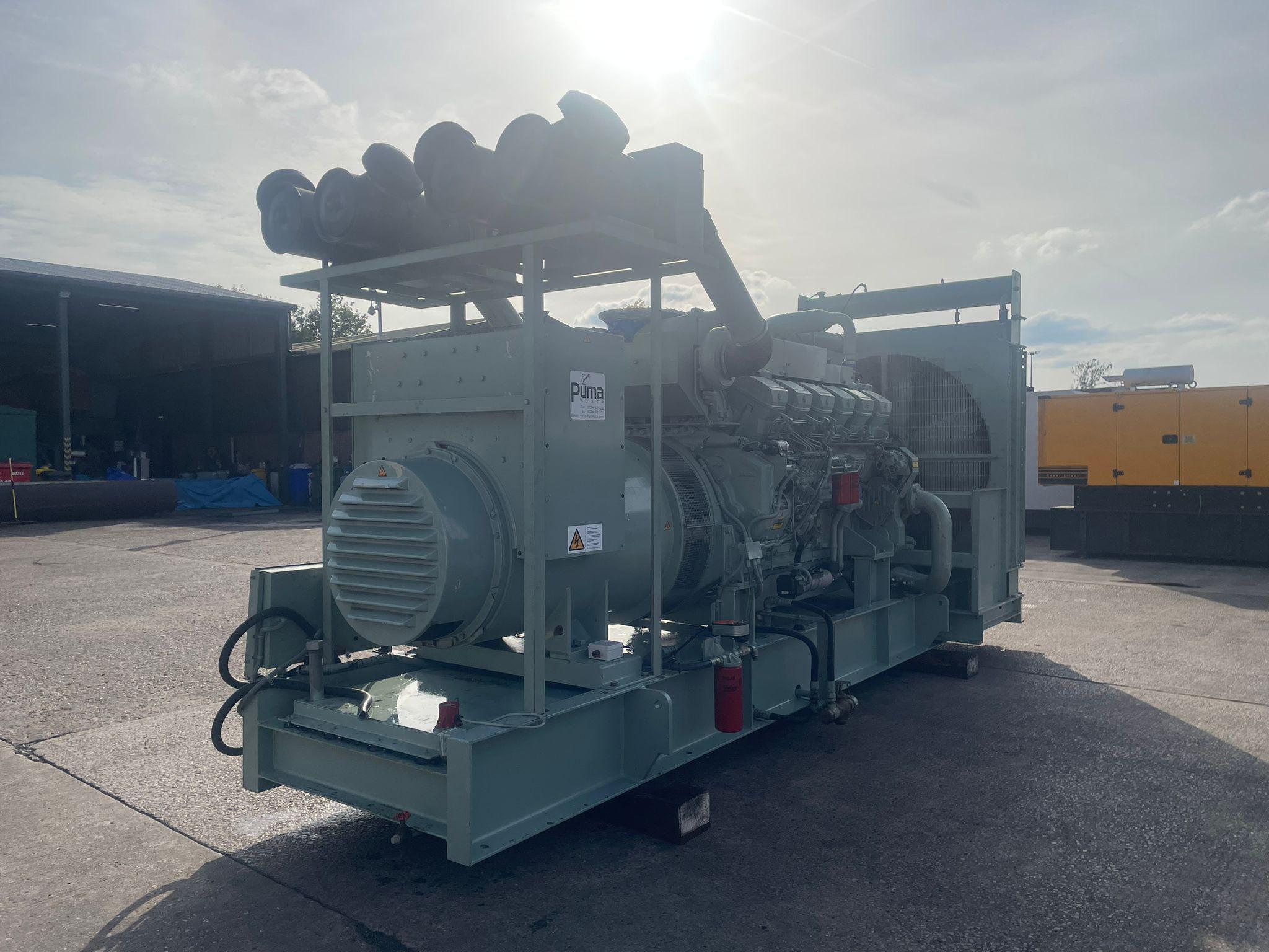 1375kVA Puma Mitsubishi used generator