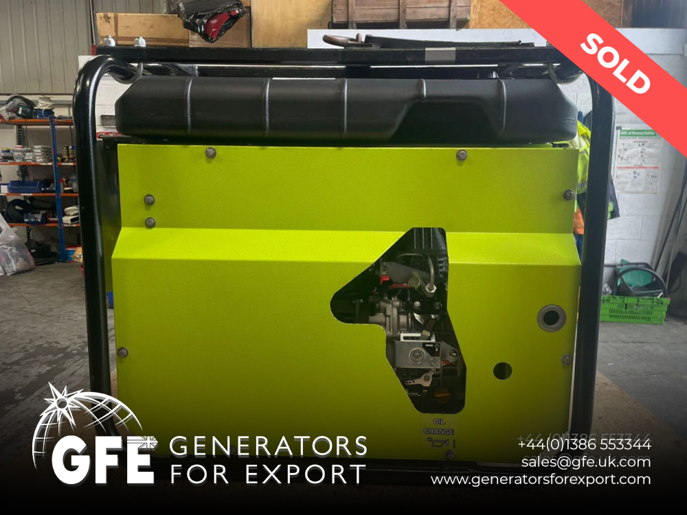 4.4kVA Pramac P4500SYEDI Yanmar L70V5EJOC1HAPR Open used generator (Multiples)