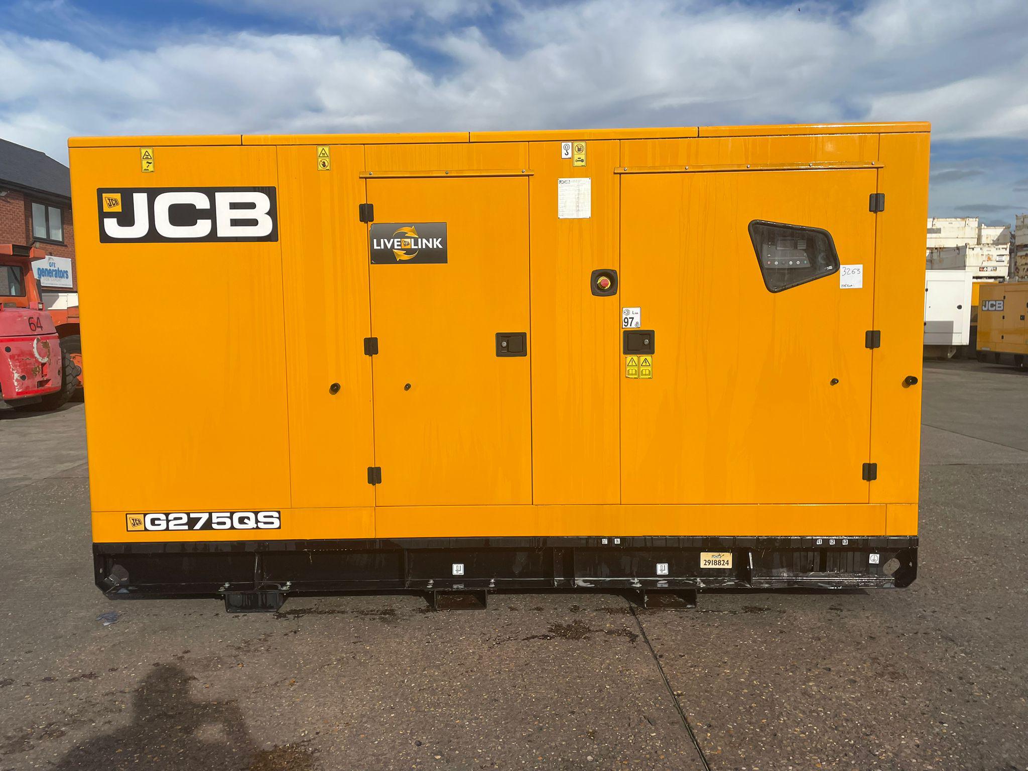 275kVA JCB Cummins used generator