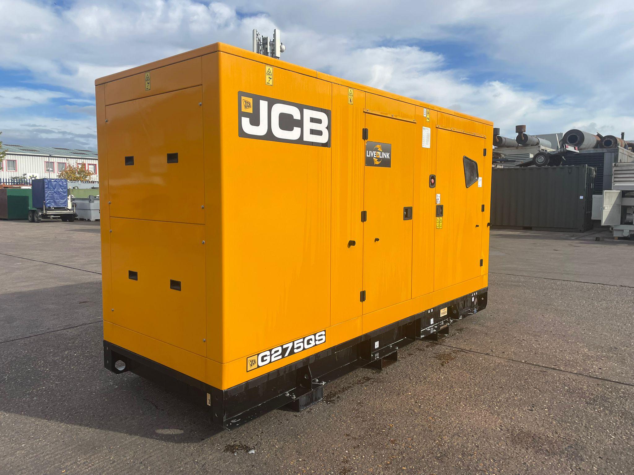275kVA JCB Cummins used generator