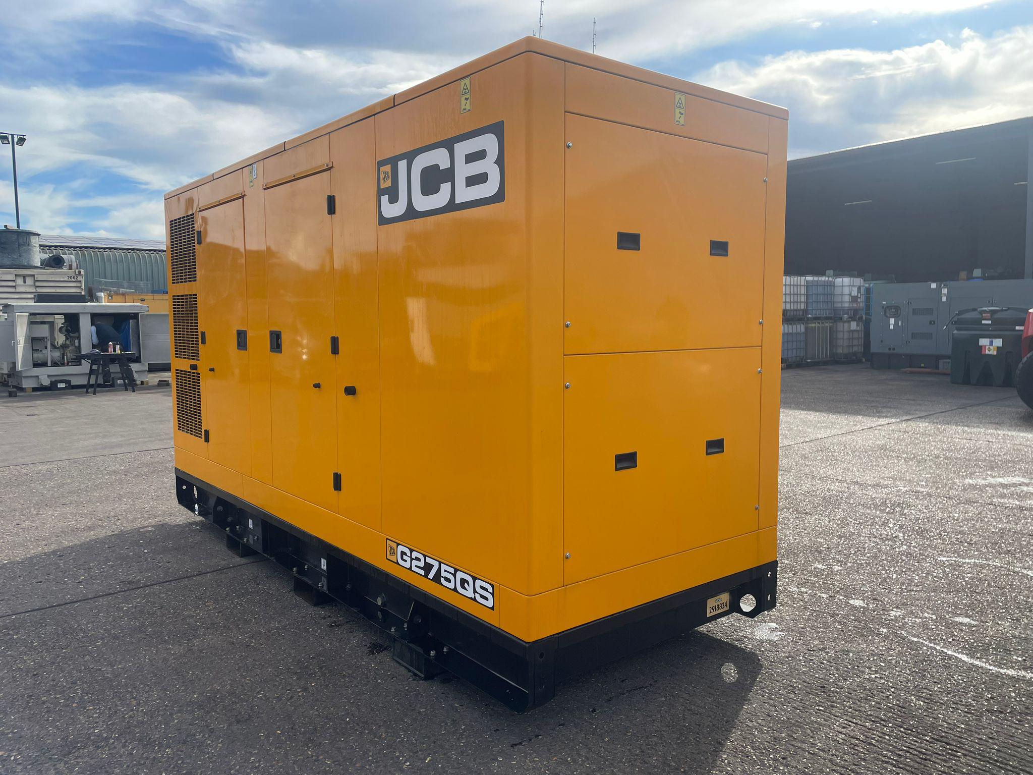 275kVA JCB Cummins used generator