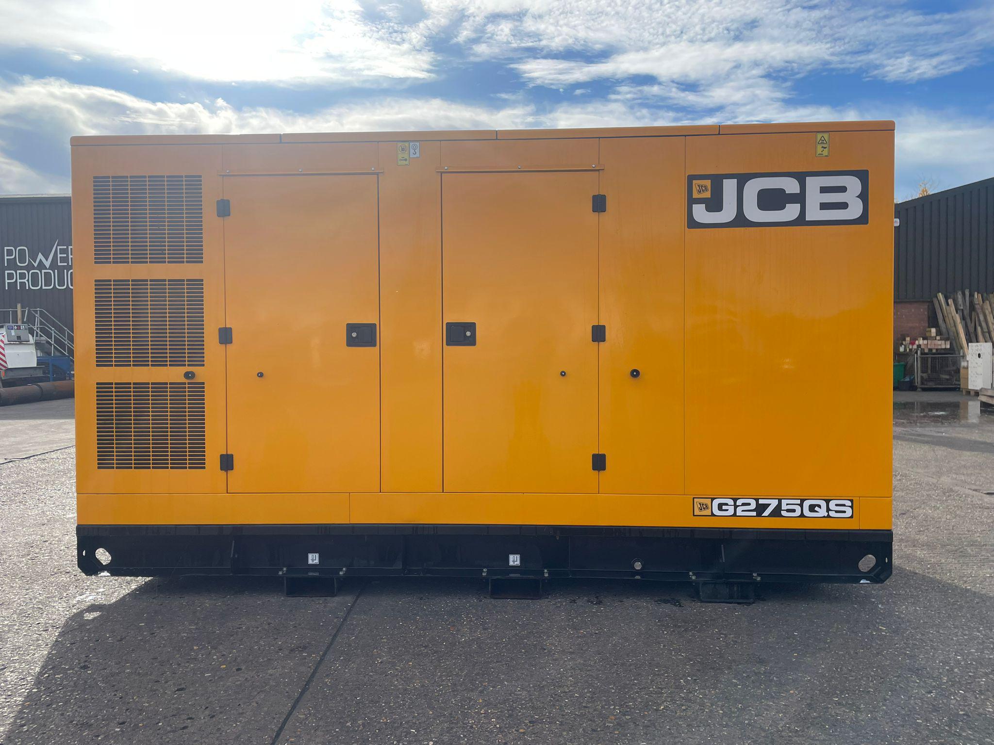 275kVA JCB Cummins used generator
