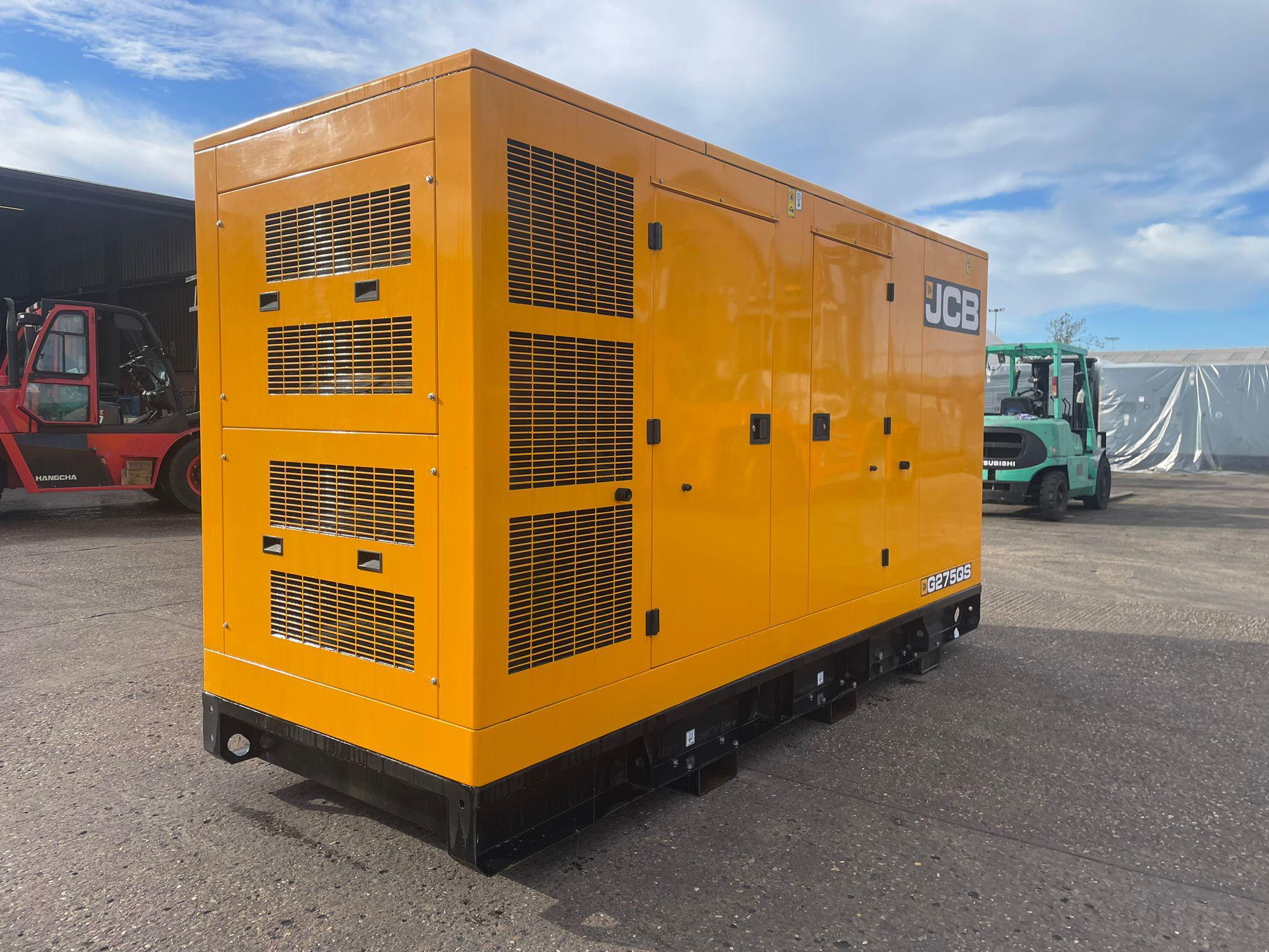 275kVA JCB Cummins used generator