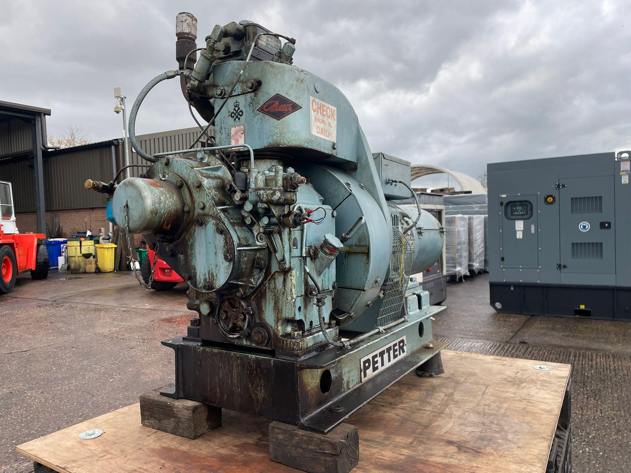 5kVA Lister Petters Petter used generator