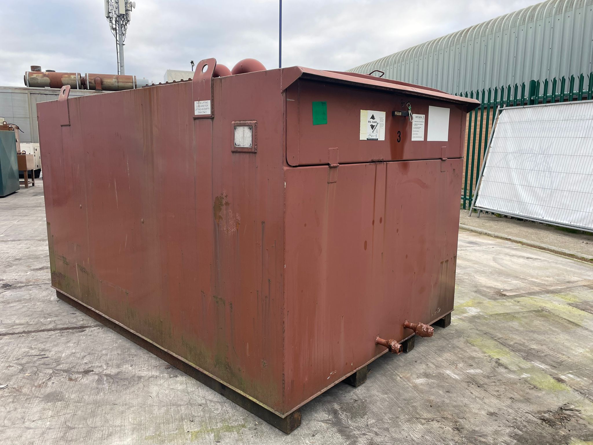 4600 Litre Bunded Fuel Tank