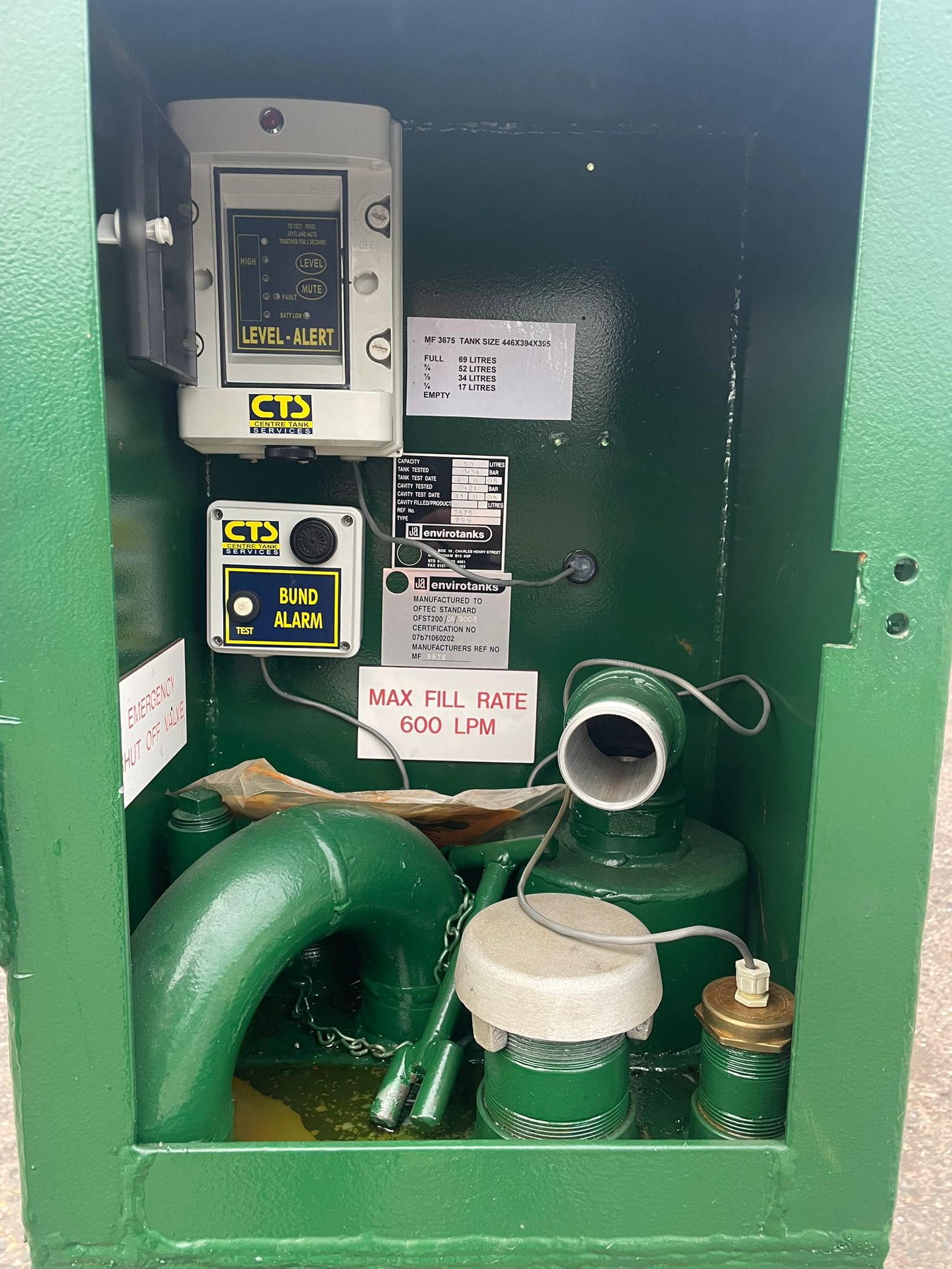 50 Litres Oil Care Oil Tank