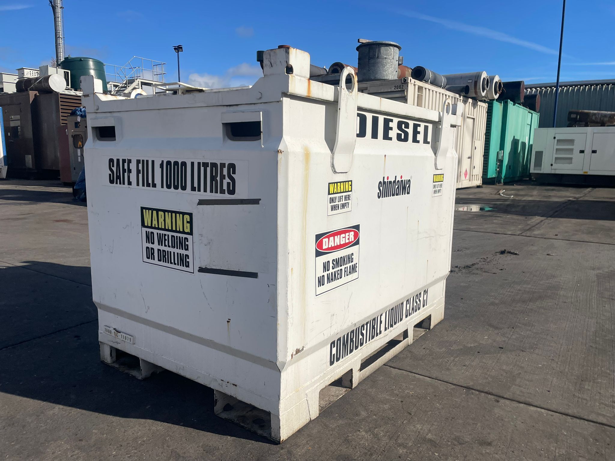 860 Litre Shindawa Bunded Fuel Tank