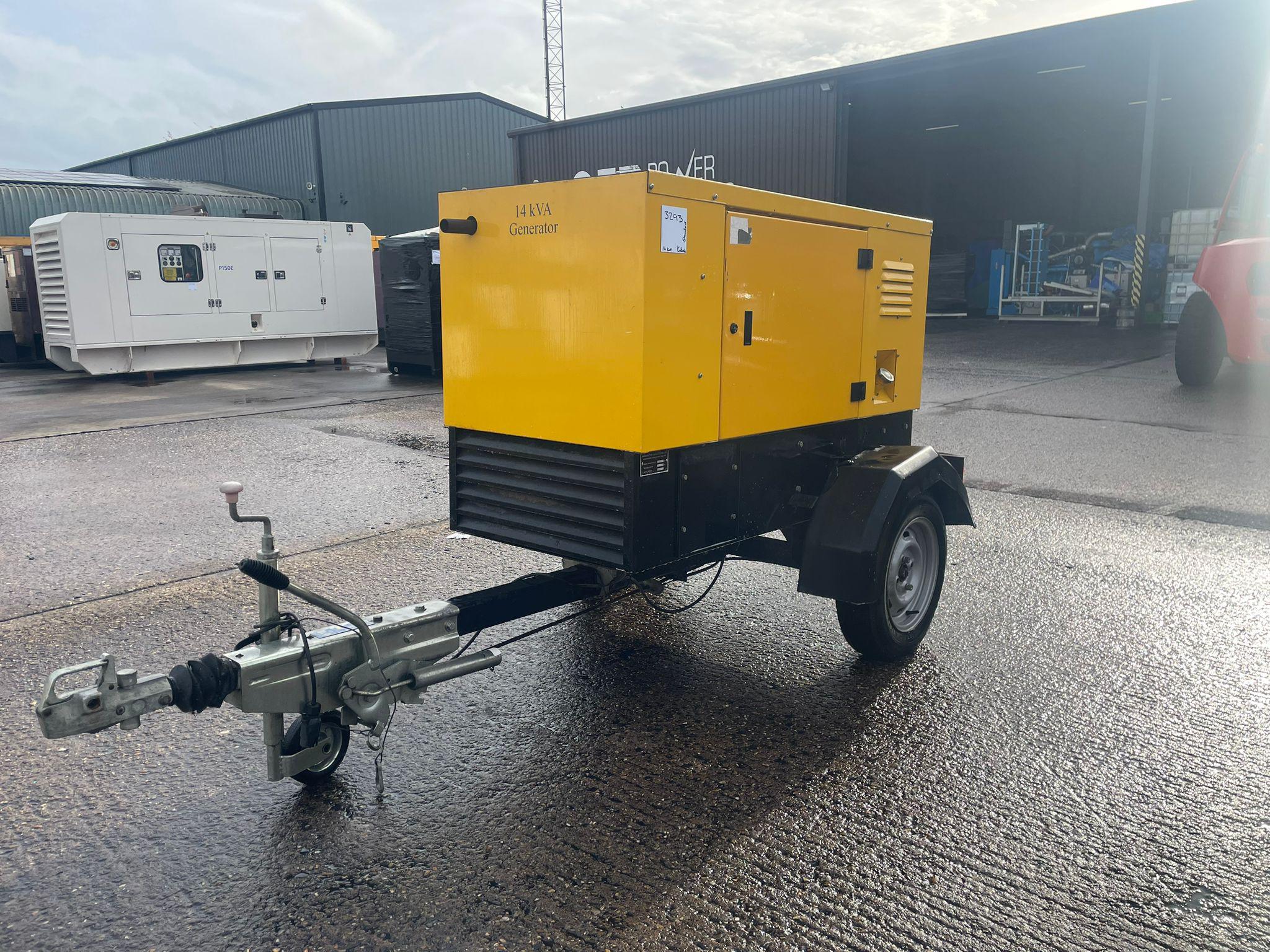 15.5kVA Kubota used generator