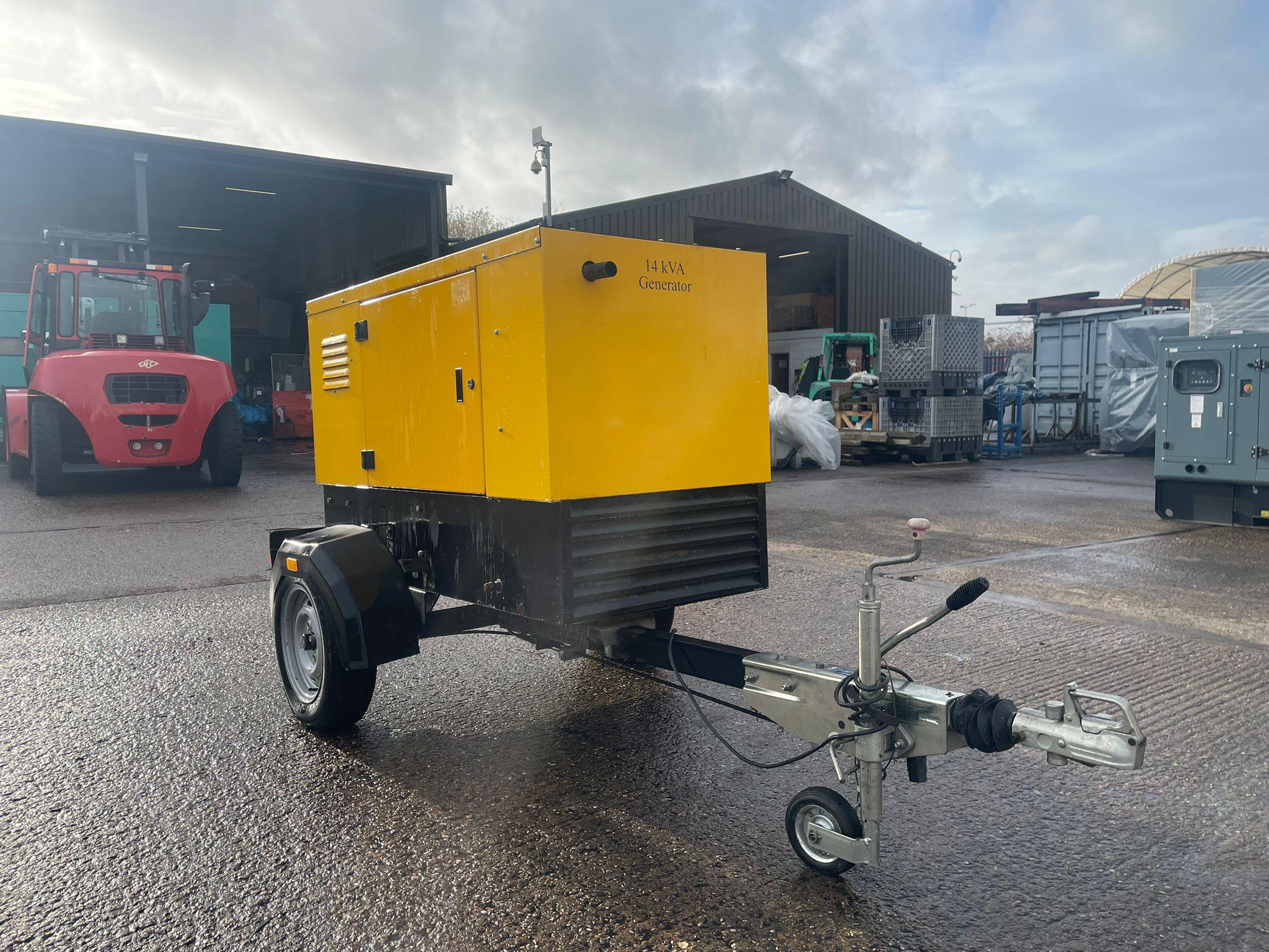 15.5kVA Kubota used generator