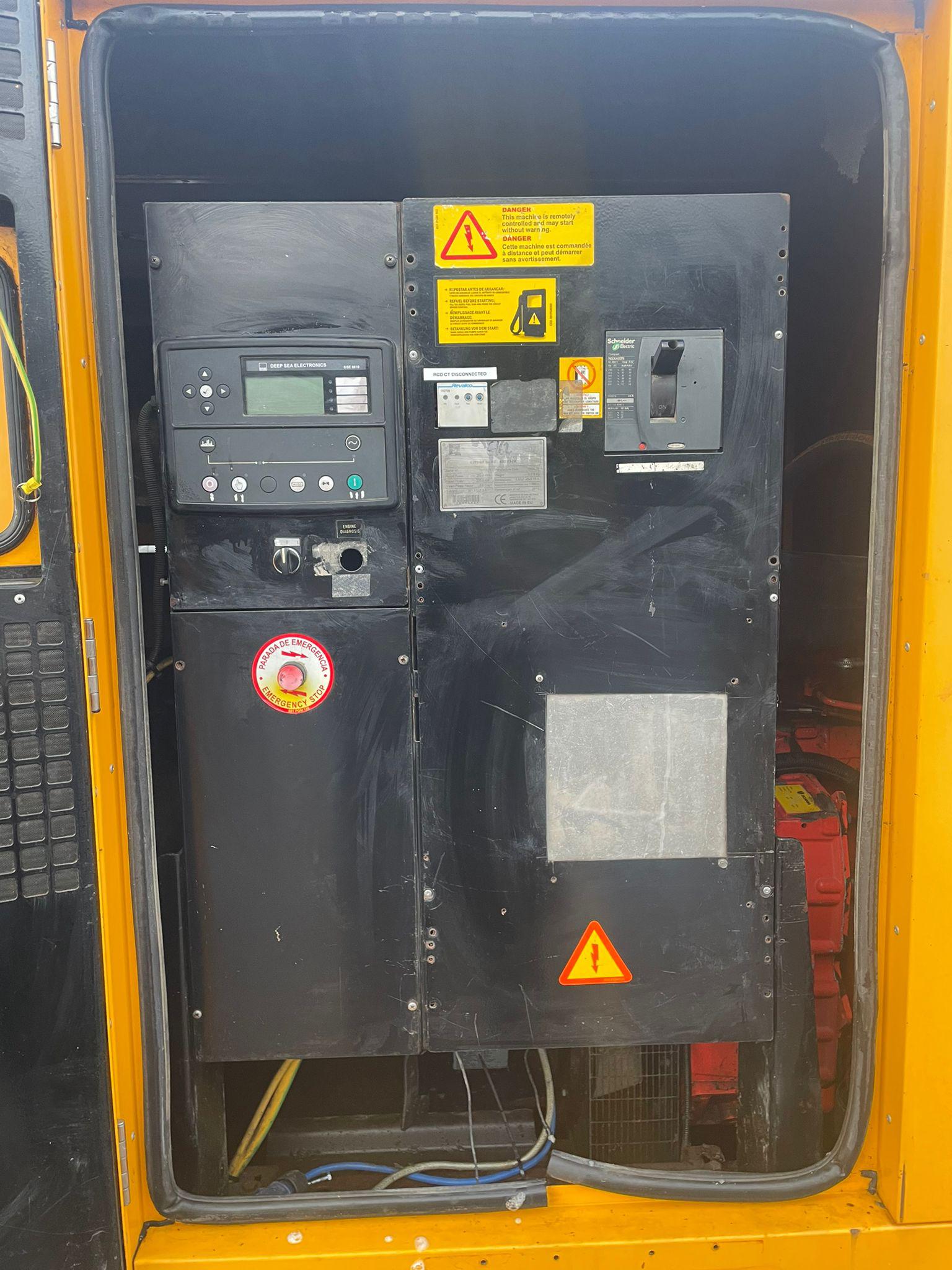 275kVA JCB Scania used generator