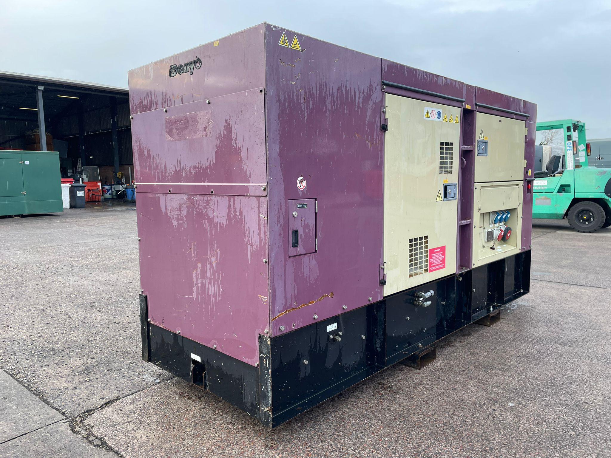 110kVA Denyo Isuzu used generator
