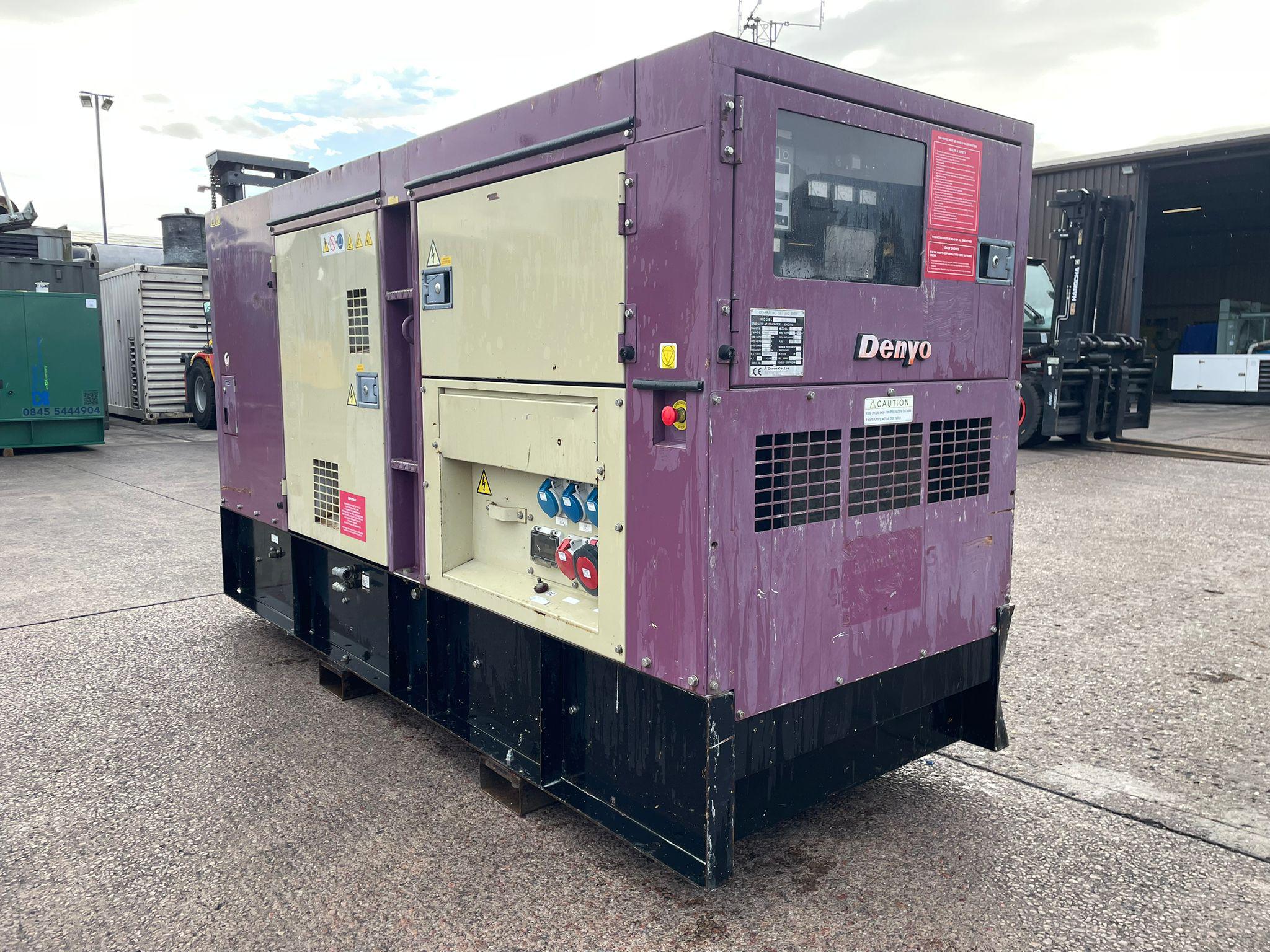 110kVA Denyo Isuzu used generator