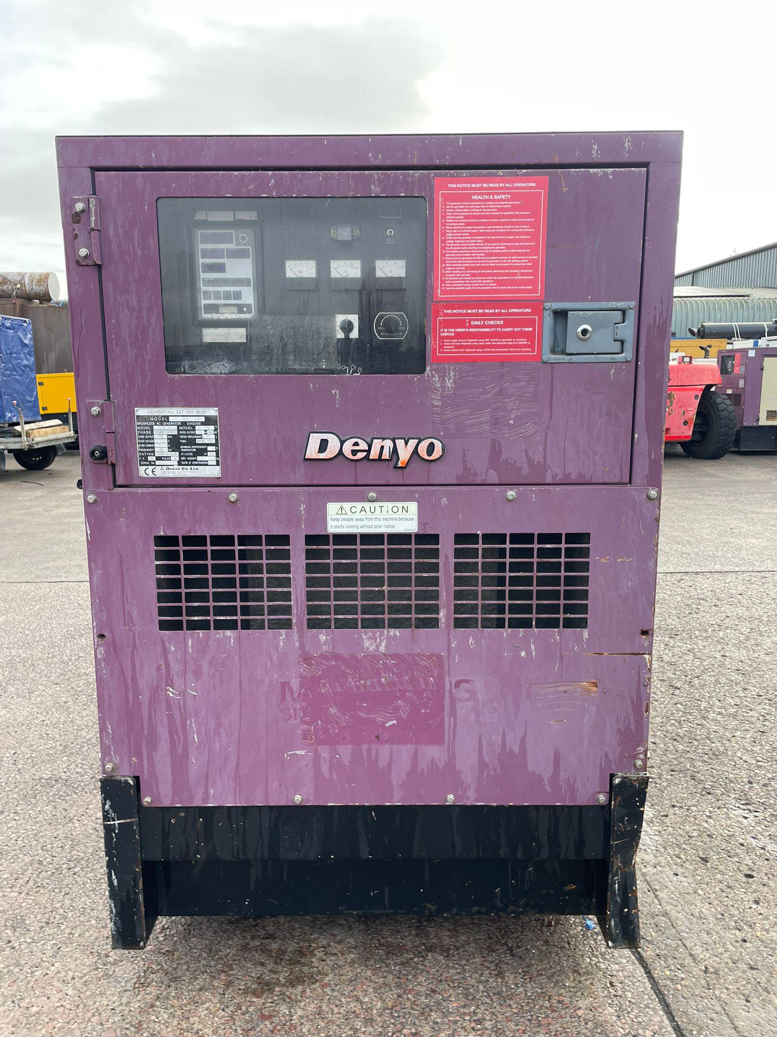 110kVA Denyo Isuzu used generator
