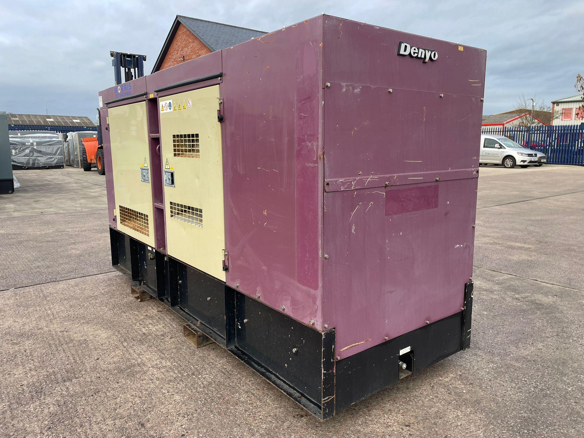 110kVA Denyo Isuzu used generator