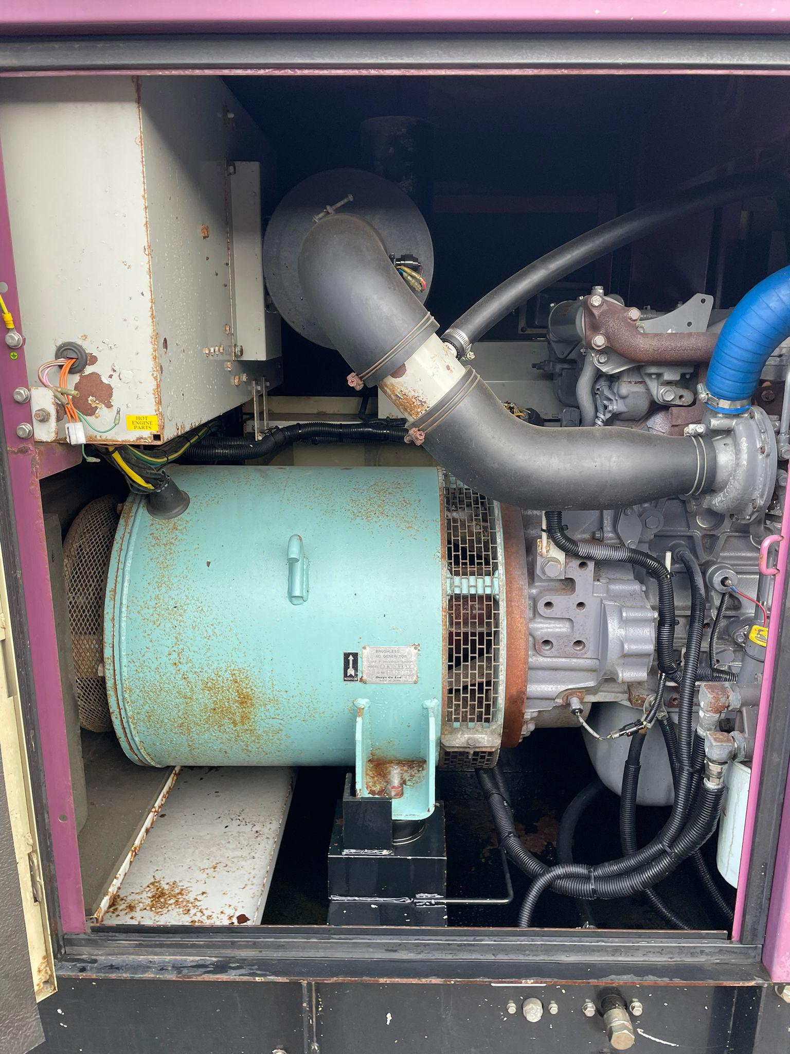 110kVA Denyo Isuzu used generator