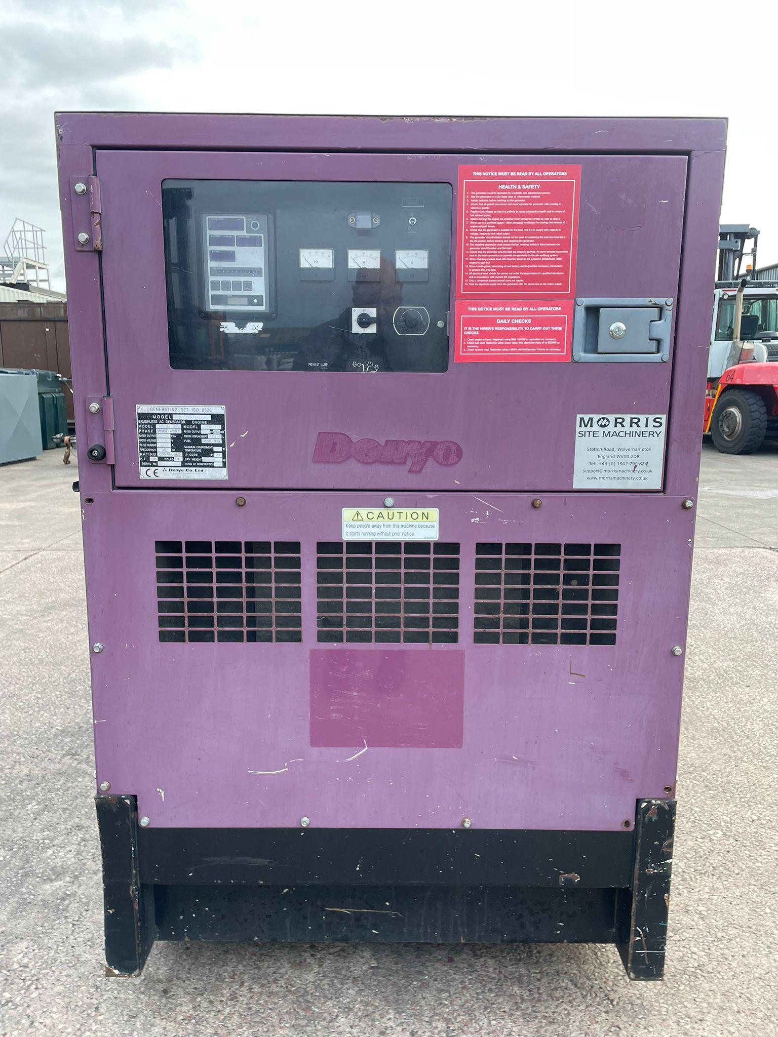 110kVA Denyo Isuzu used generator