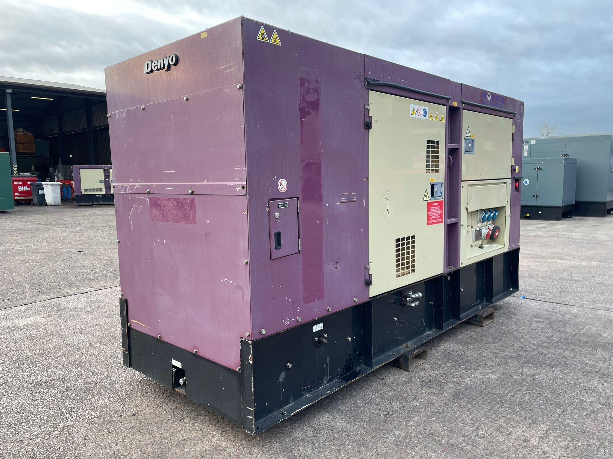 110kVA Denyo Isuzu used generator