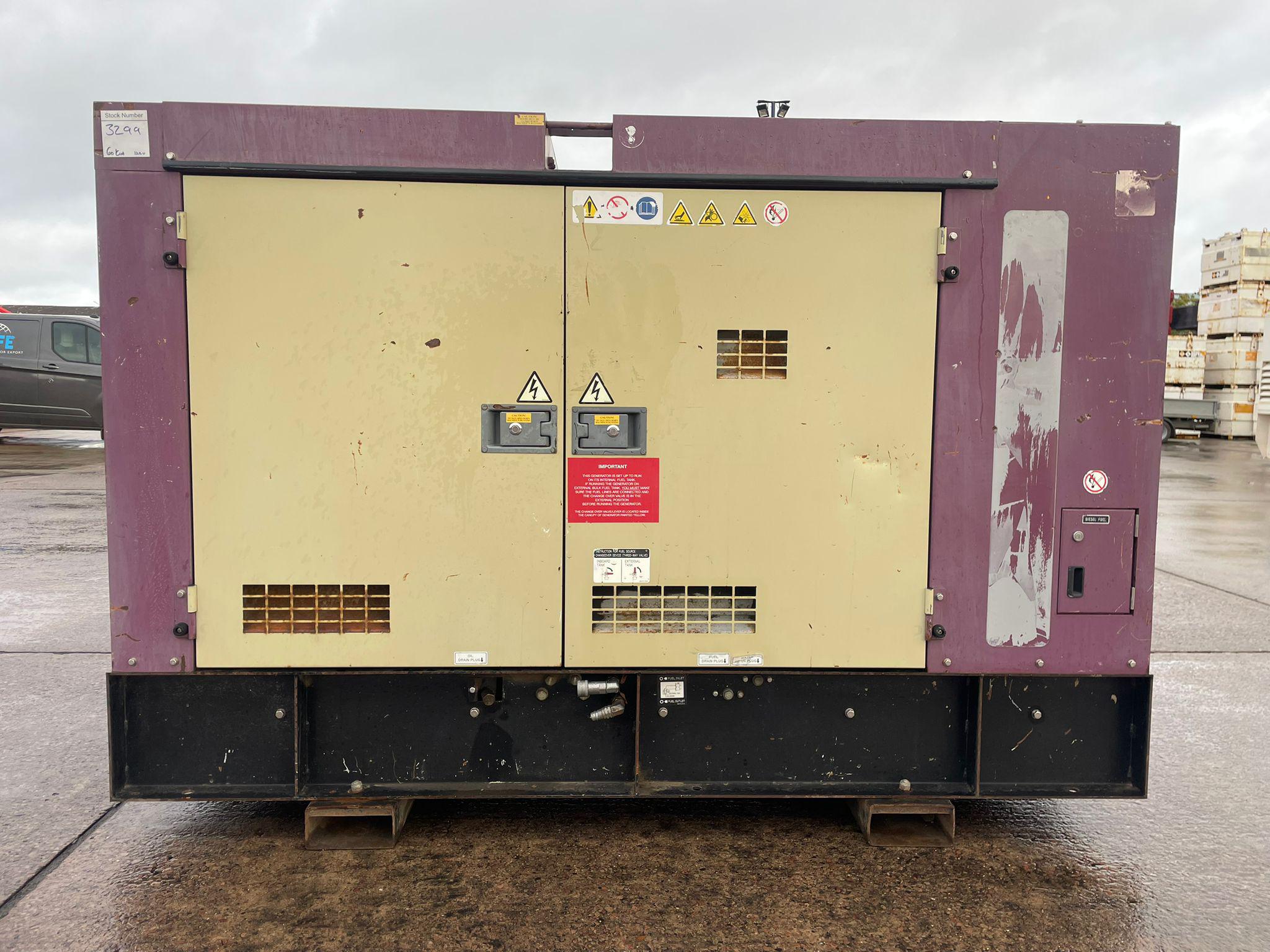 66kVA Denyo Isuzu used generator