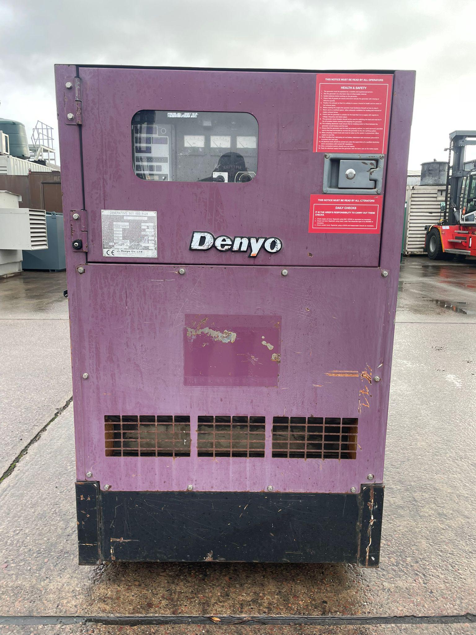 66kVA Denyo Isuzu used generator