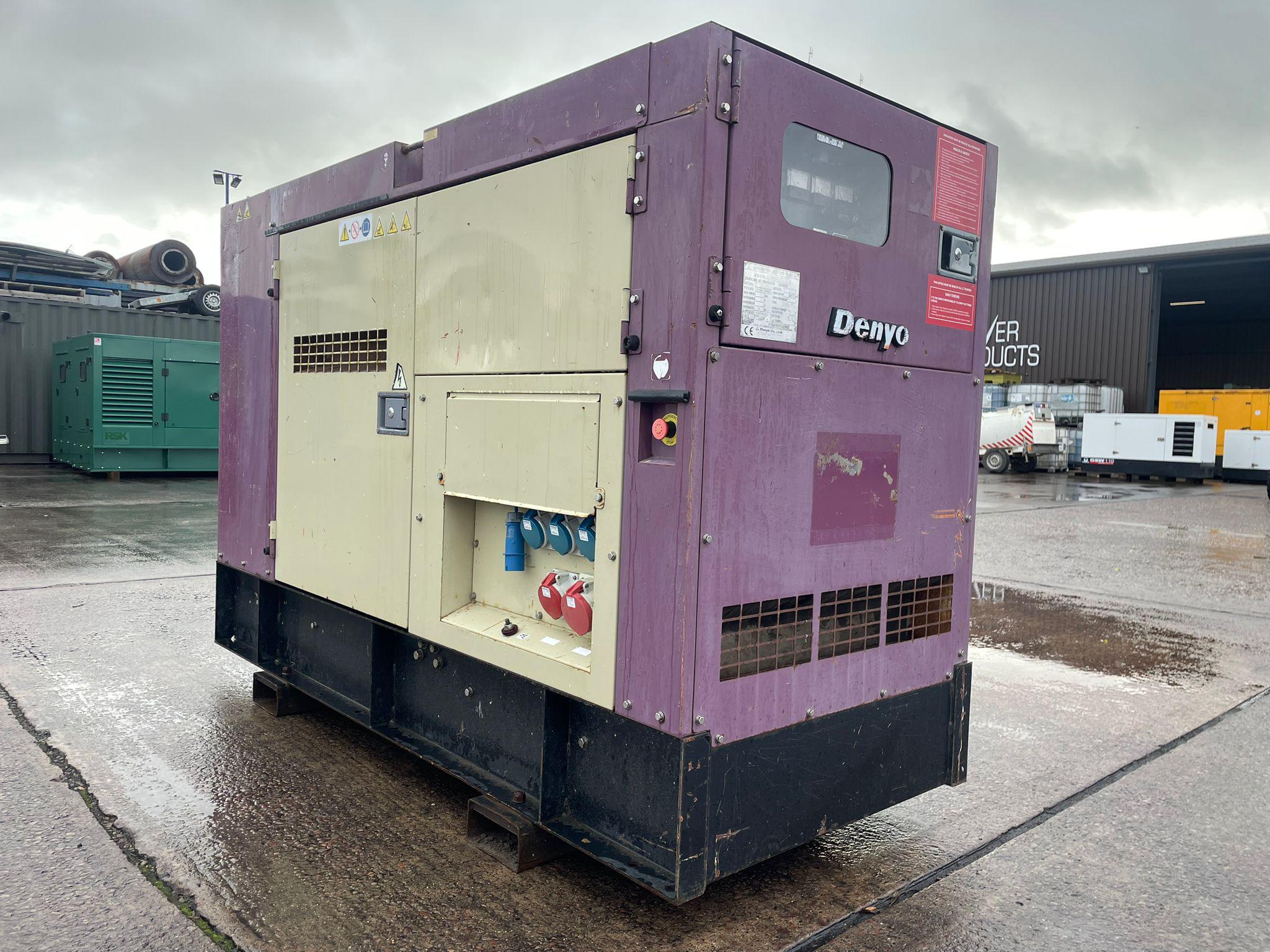 66kVA Denyo Isuzu used generator