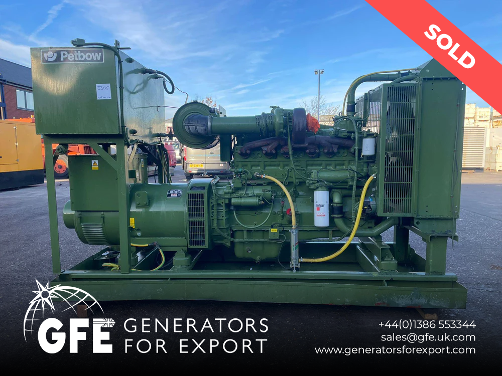 285kVA Petbow Cummins used generator