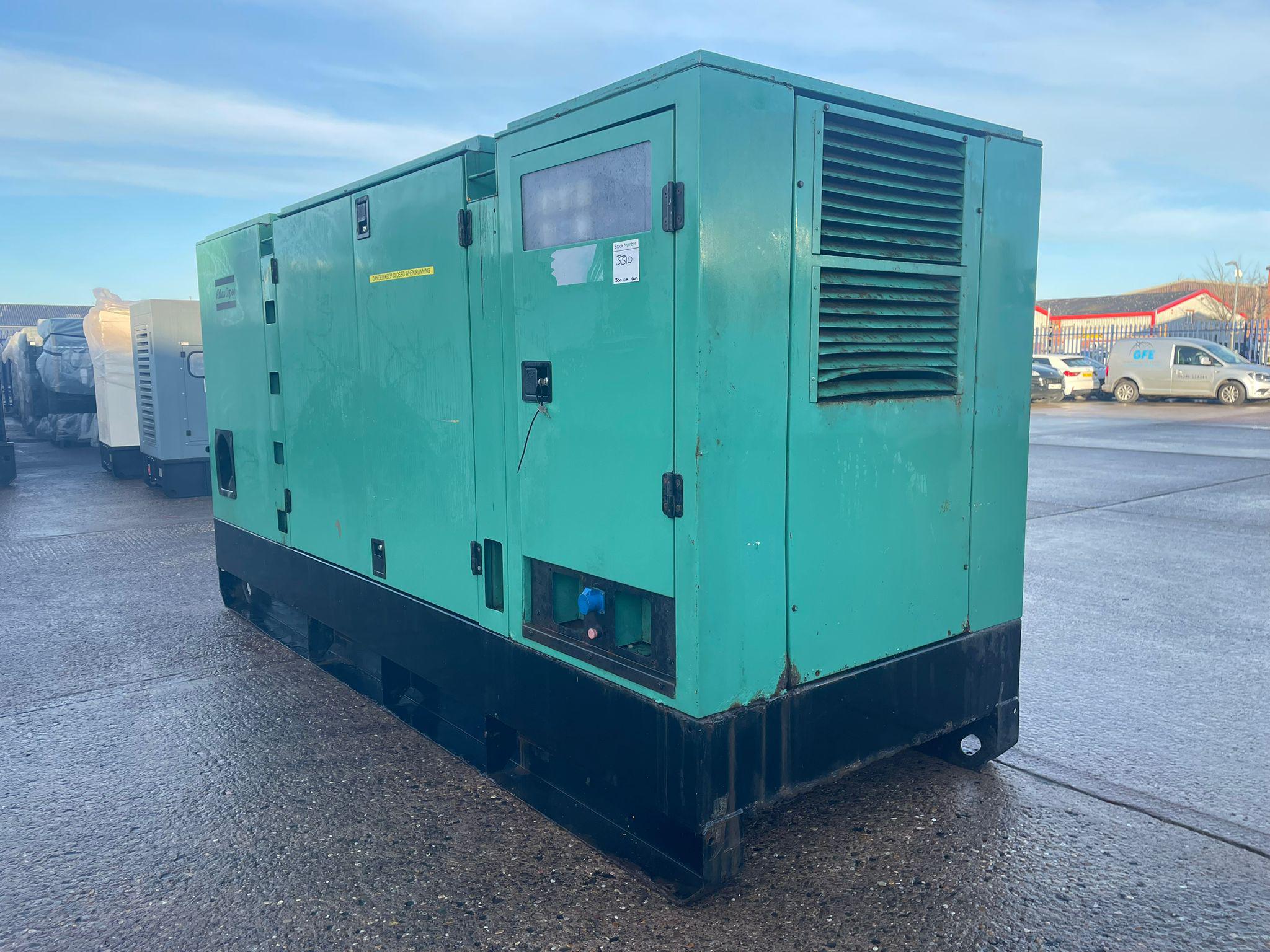 330kVA Atlas Copco Detroit Diesel used generator