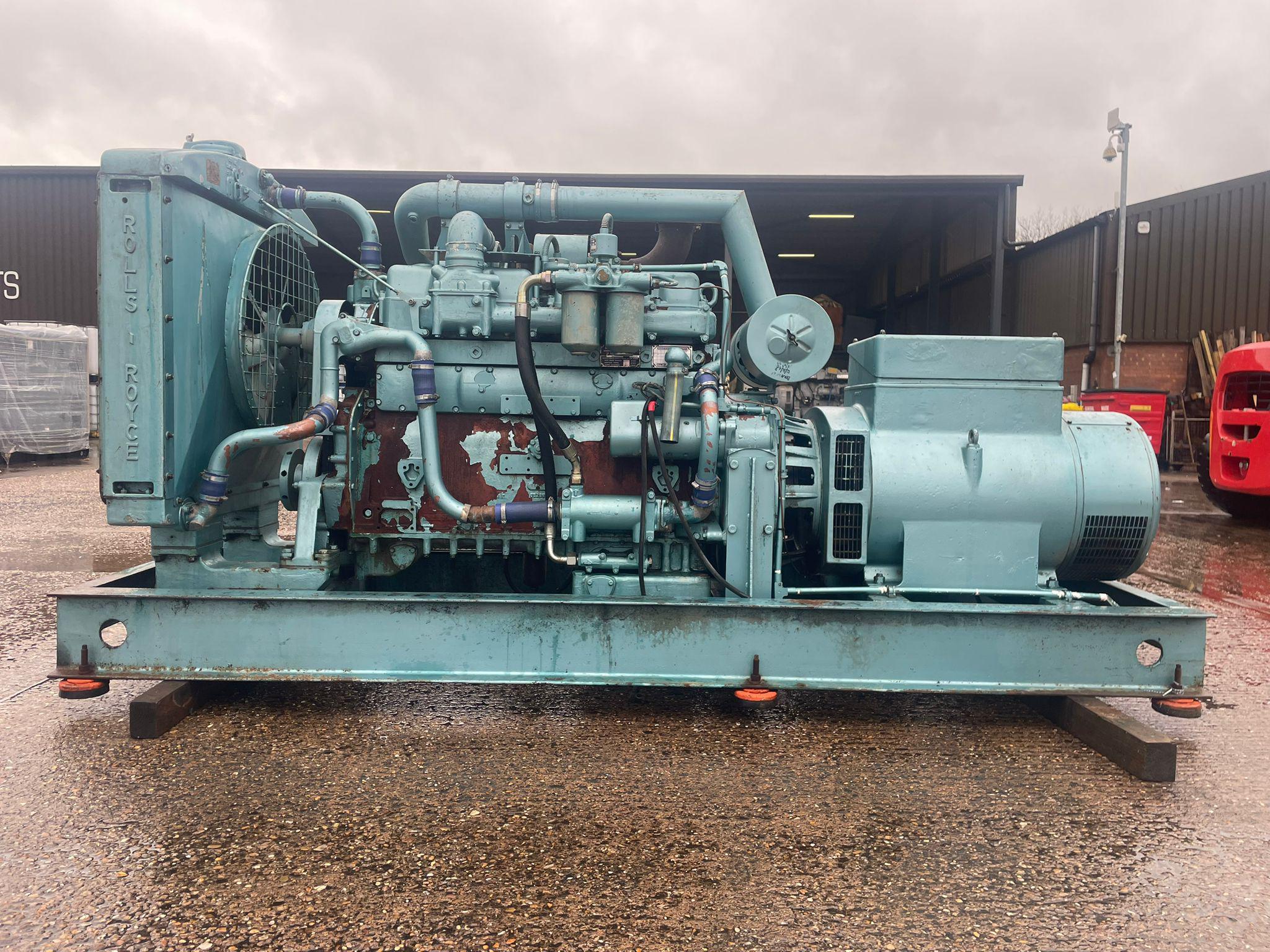 176kVA Roll Royce used generator