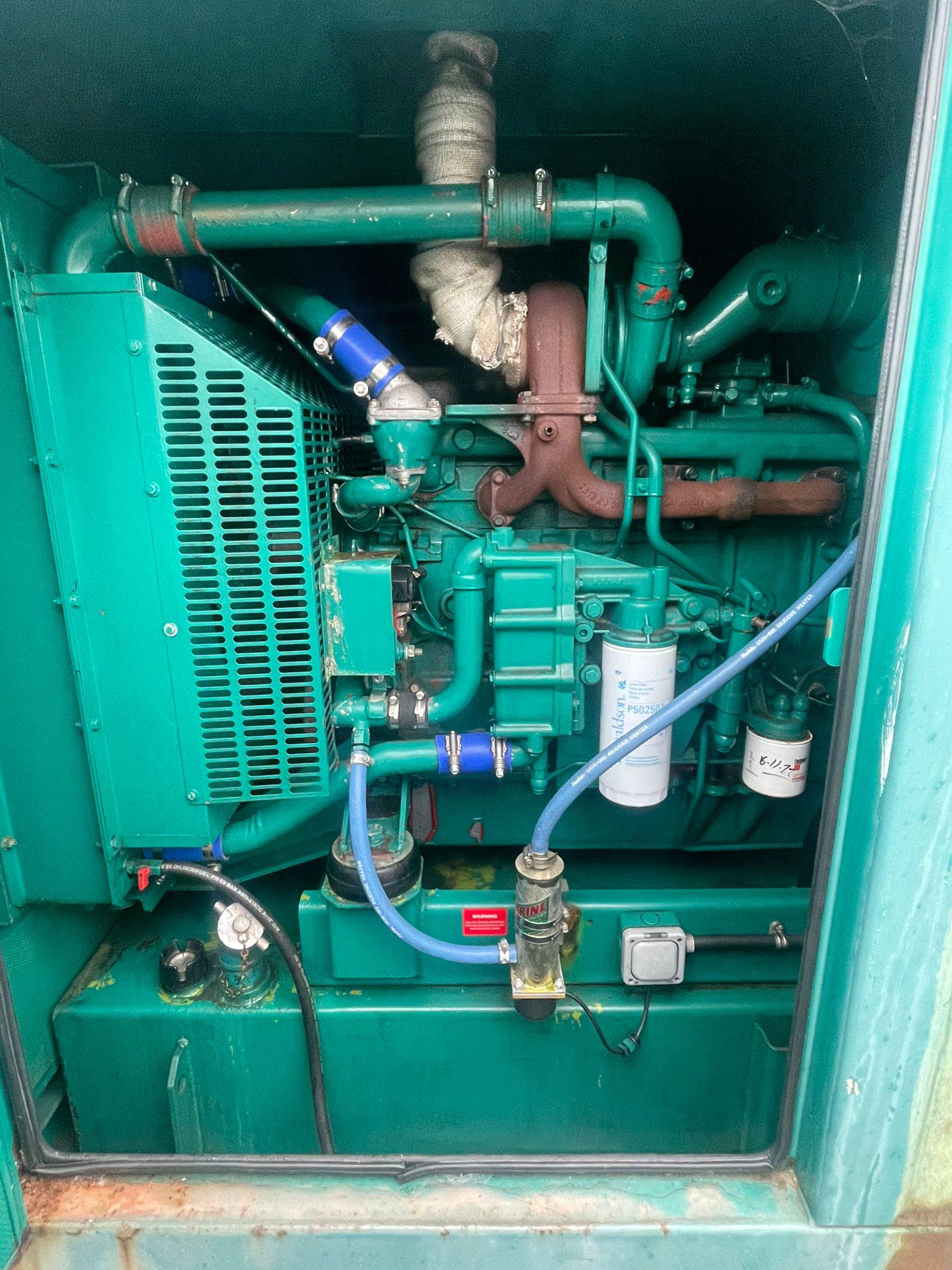 165kVA Petbow Iveco used generator
