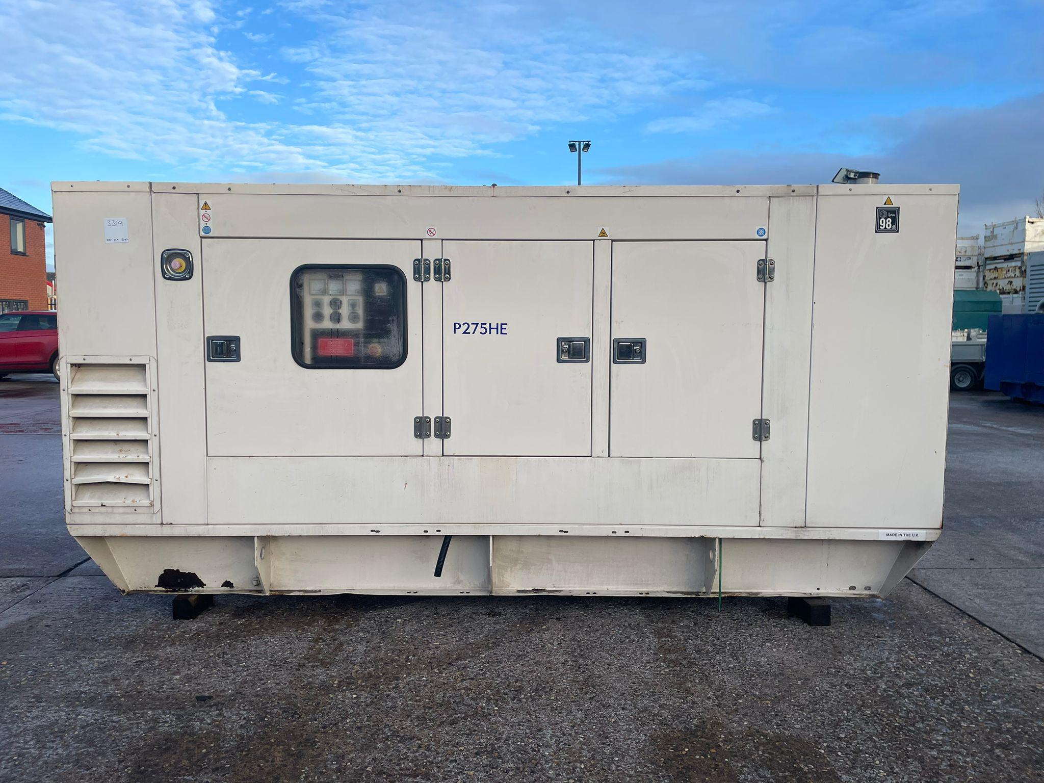 275kVA FG Wilson Perkins used generator