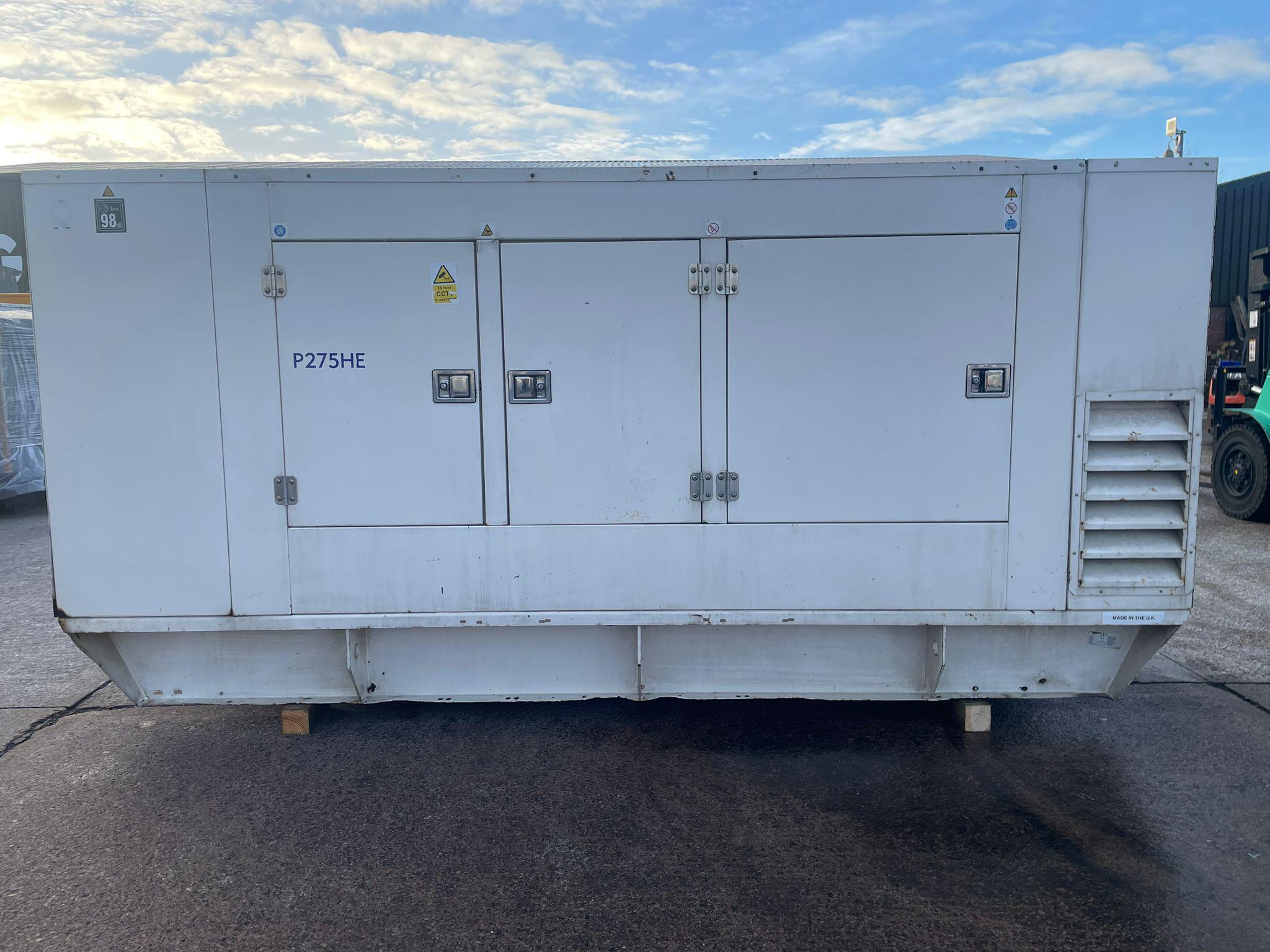 275kVA FG Wilson Perkins used generator