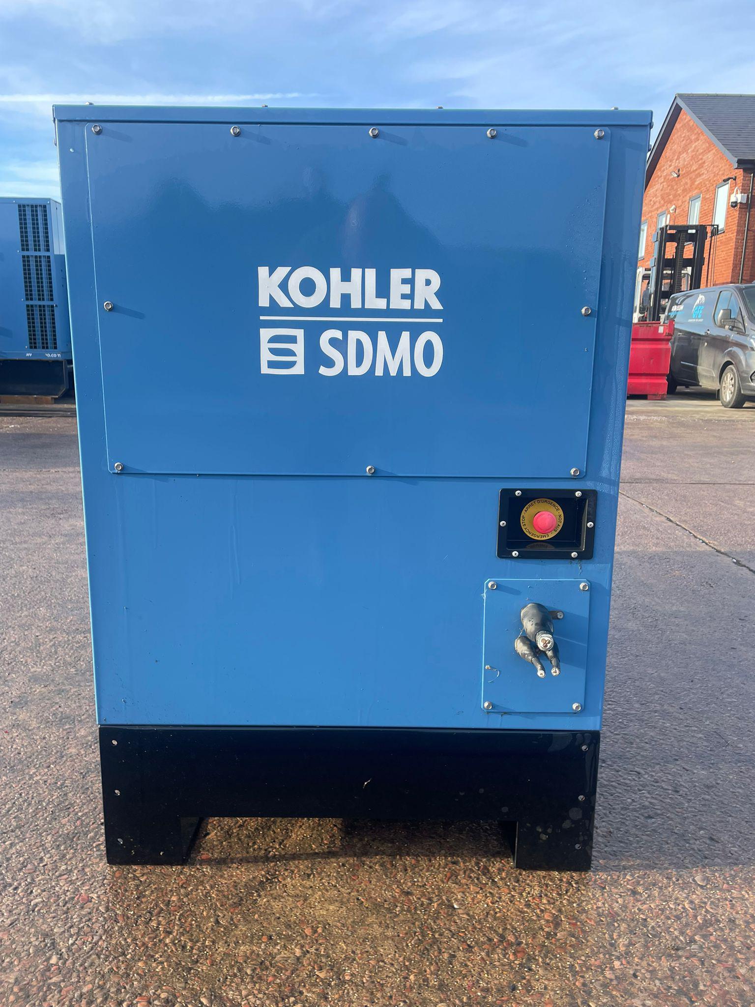 25kVA SDMO Mitsibishi used generator