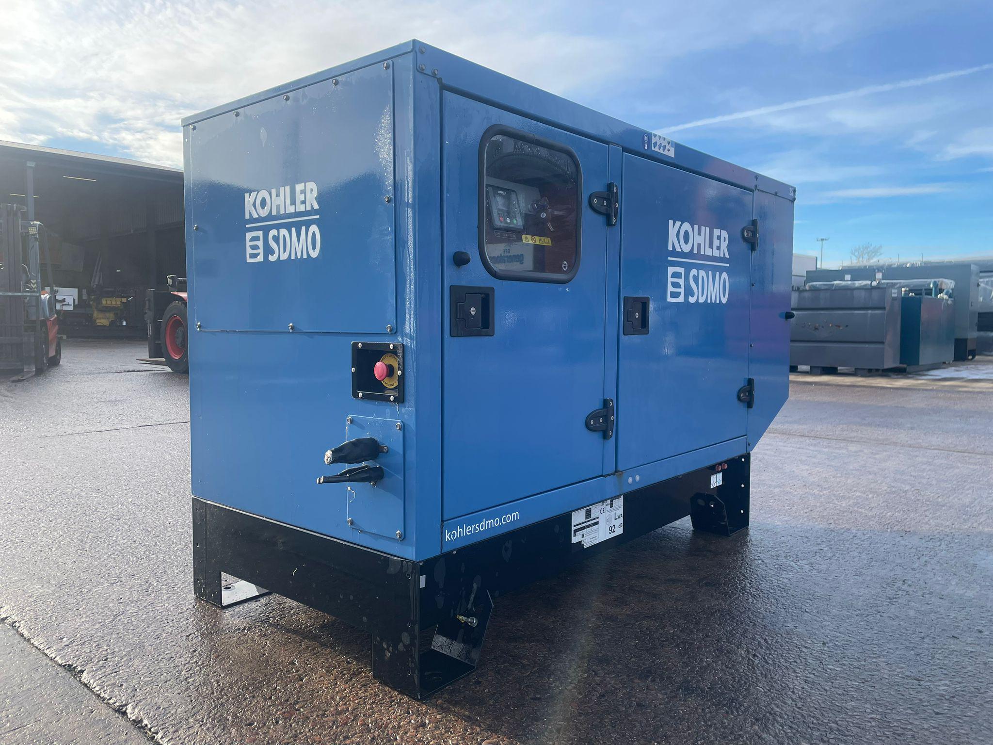 25kVA SDMO Mitsibishi used generator