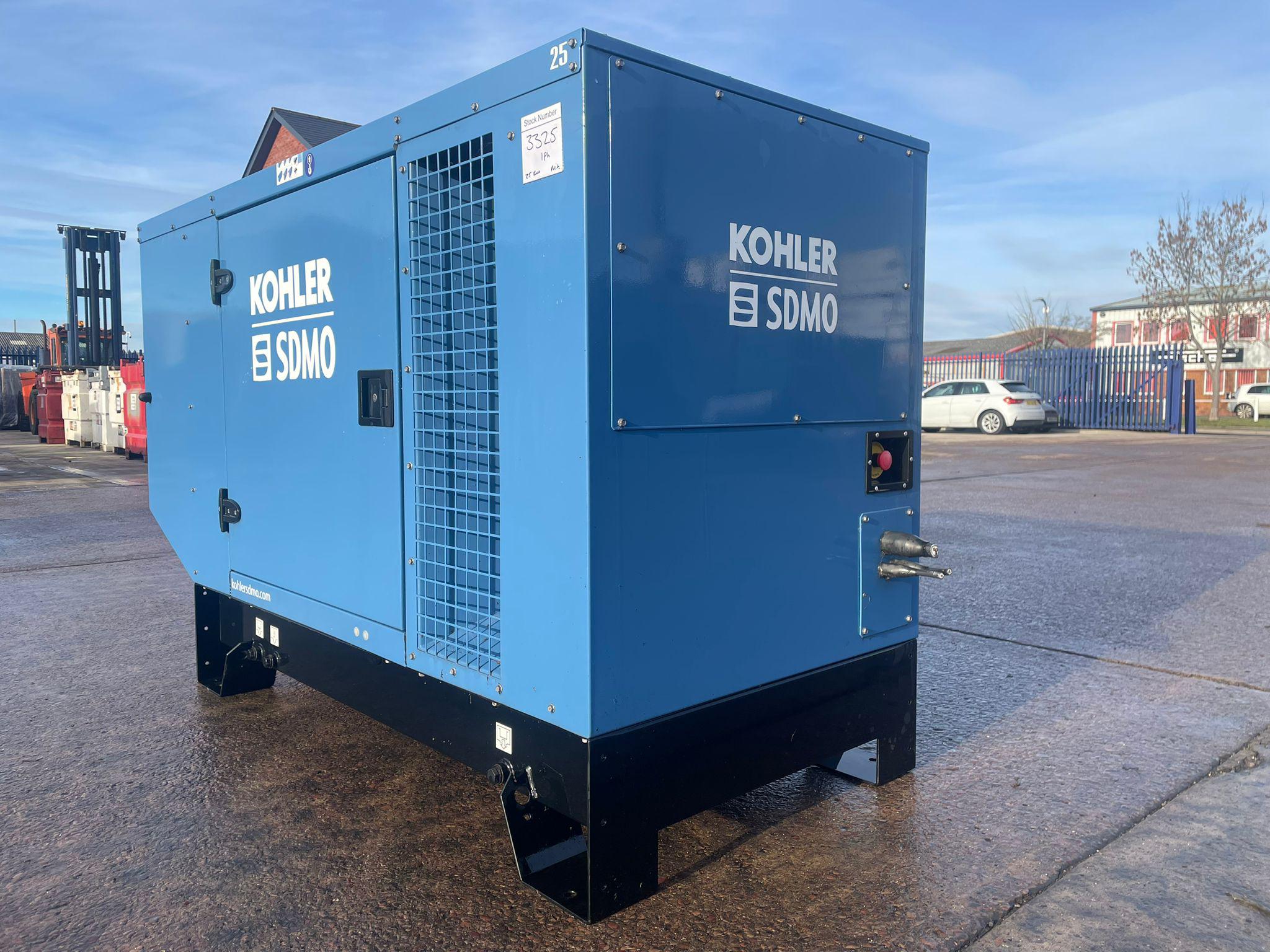 25kVA SDMO Mitsibishi used generator