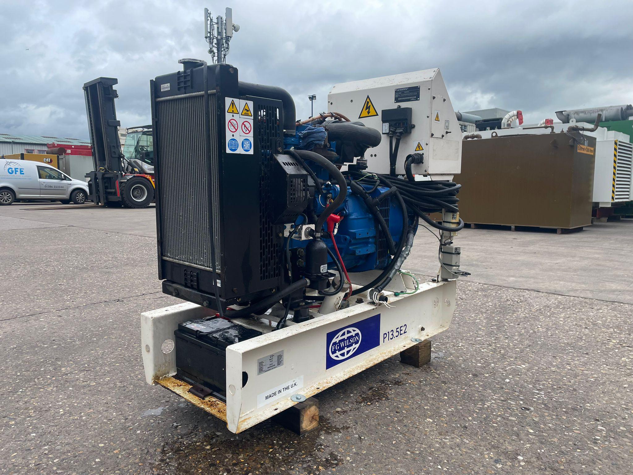 14kVA FG Wilson Perkins used generator