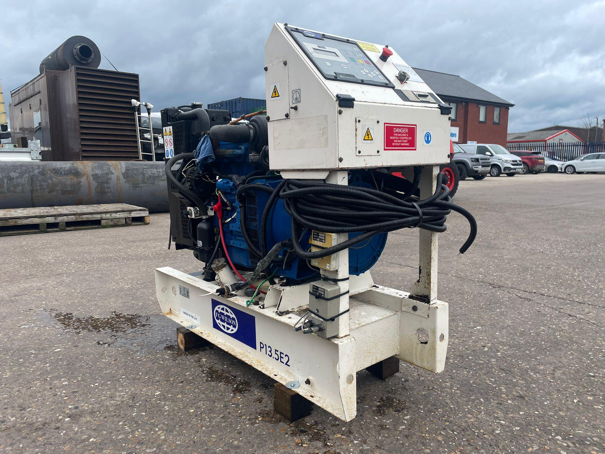 14kVA FG Wilson Perkins used generator