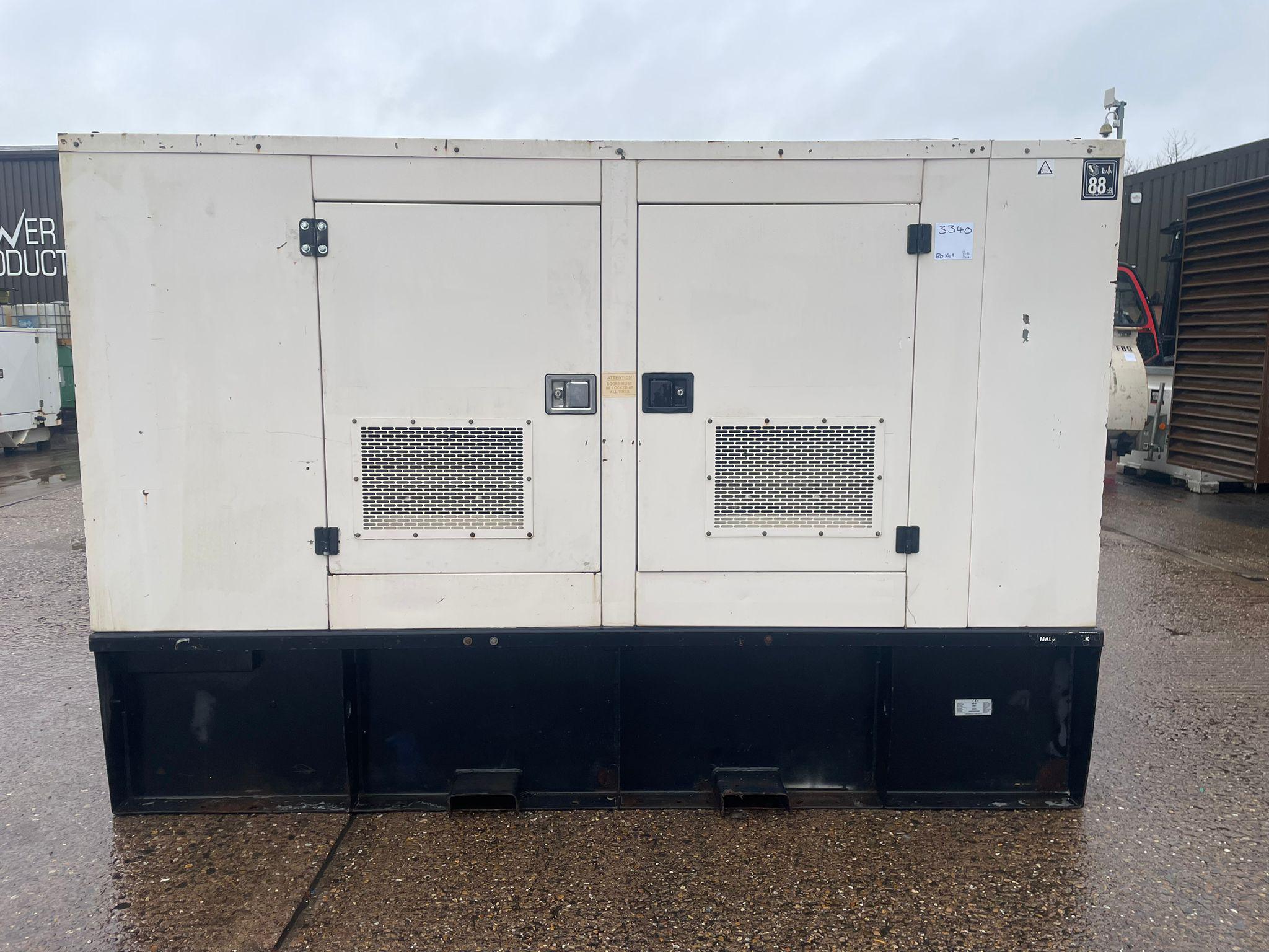 88kVA FG Wilson Perkins used generator